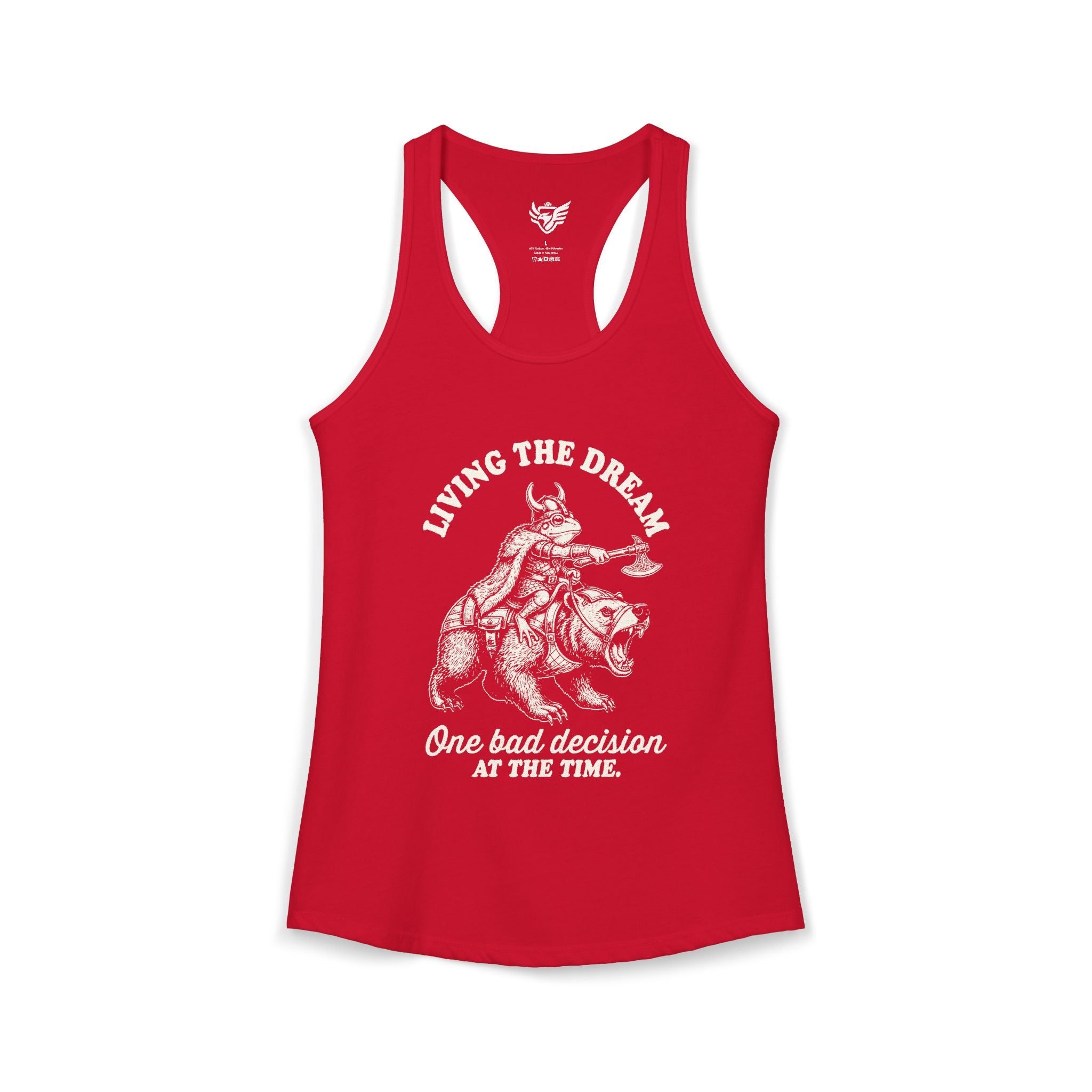 Living The Dream Ideal Racerback Tank