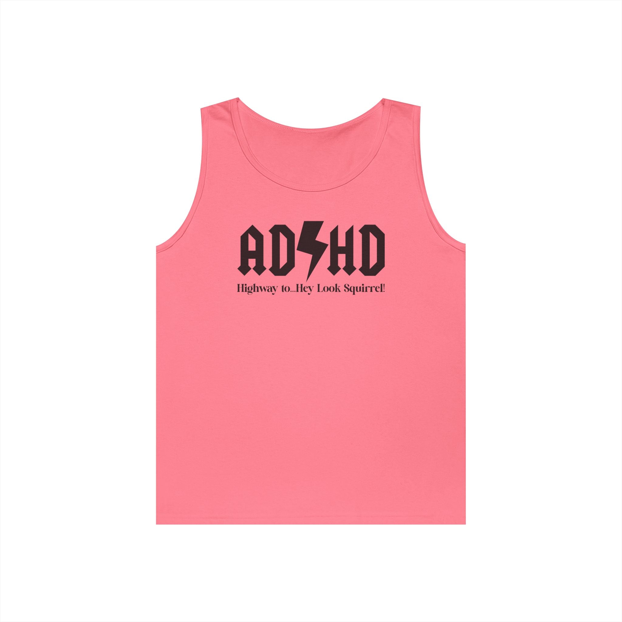 ADHD Highway to... Heavy Cotton Tank Top
