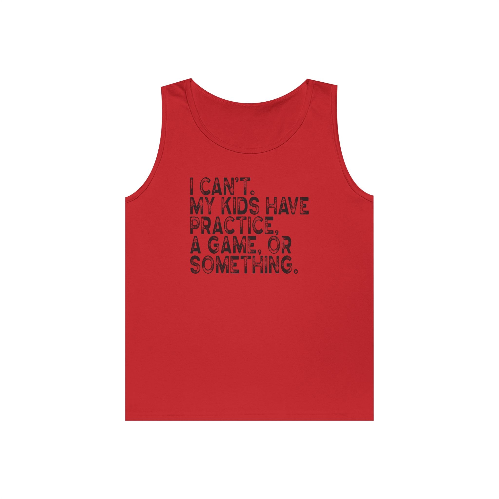 Busy Parents Heavy Cotton Tank Top