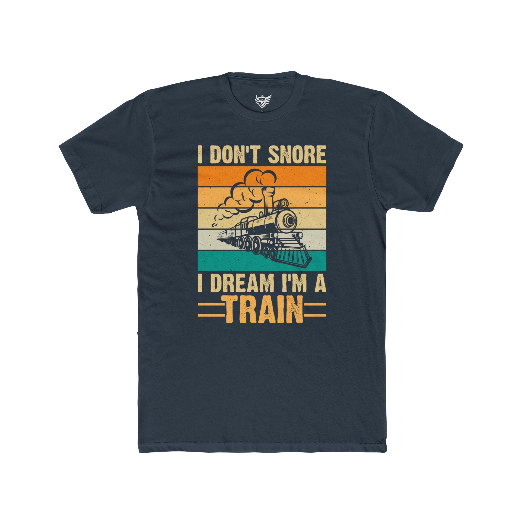 I Don't Snore Cotton Crew Tee