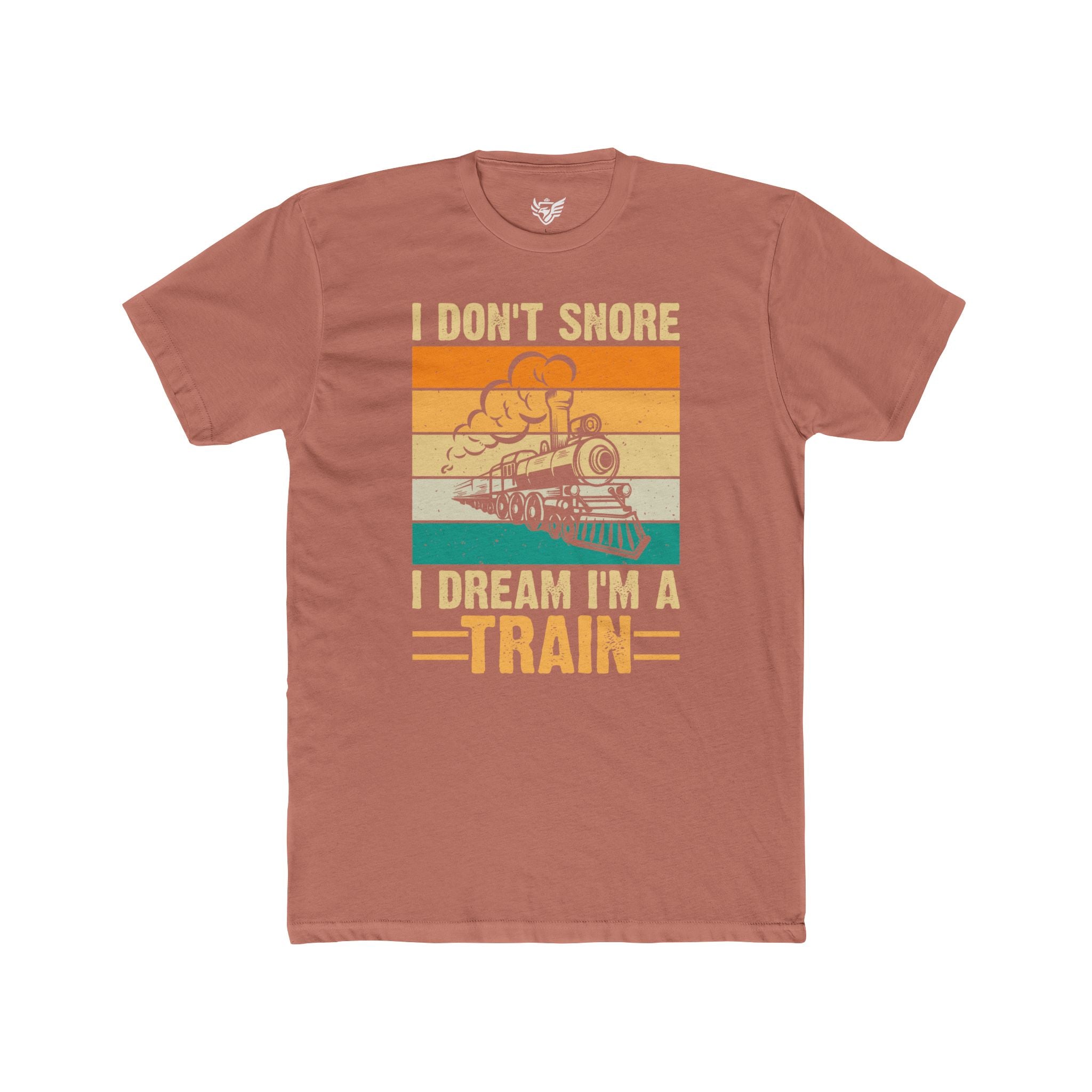 I Don't Snore Cotton Crew Tee