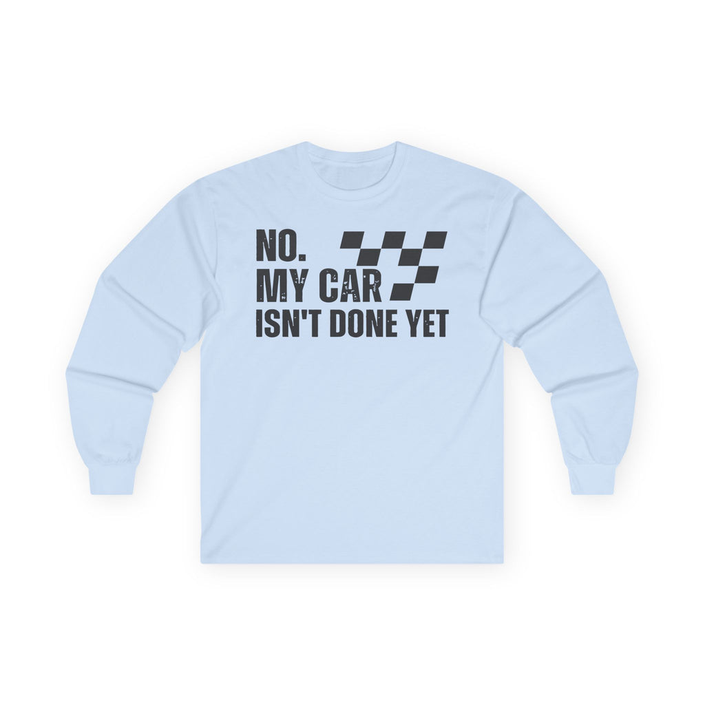 Unfinished Cotton Long Sleeve Tee
