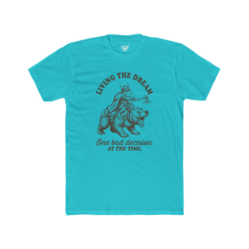 Living The Dream Cotton Crew Tee