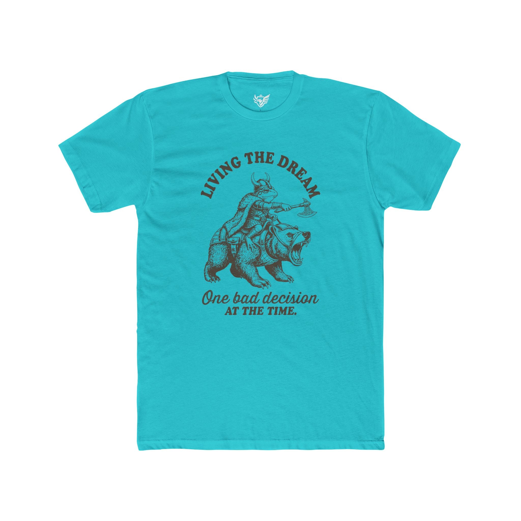 Living The Dream Cotton Crew Tee