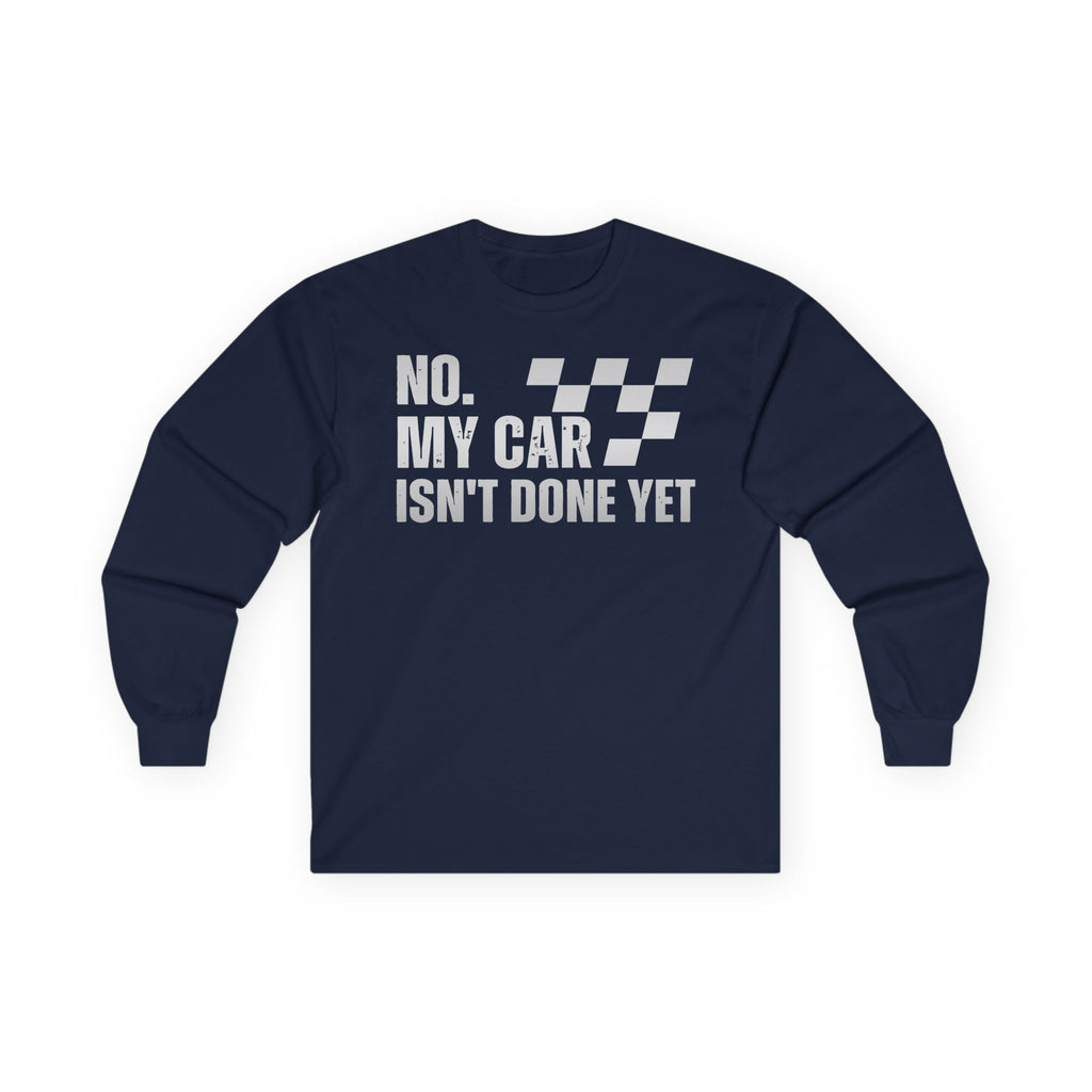 Unfinished Cotton Long Sleeve Tee