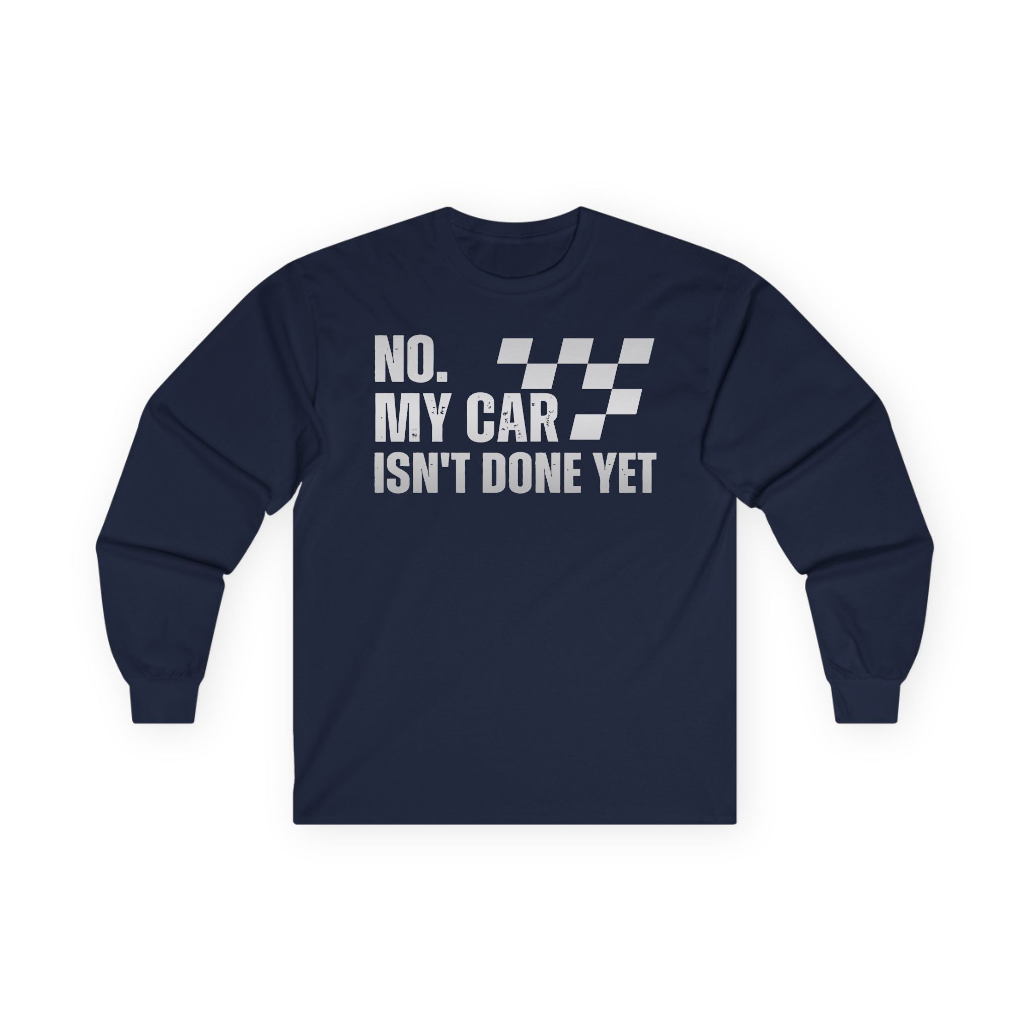 Unfinished Cotton Long Sleeve Tee