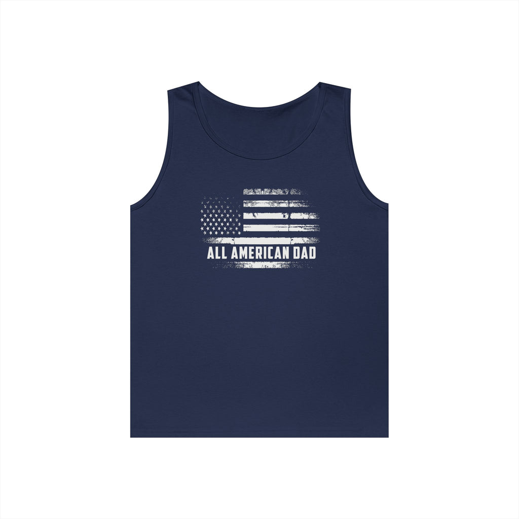 All American Dad Heavy Cotton Tank Top