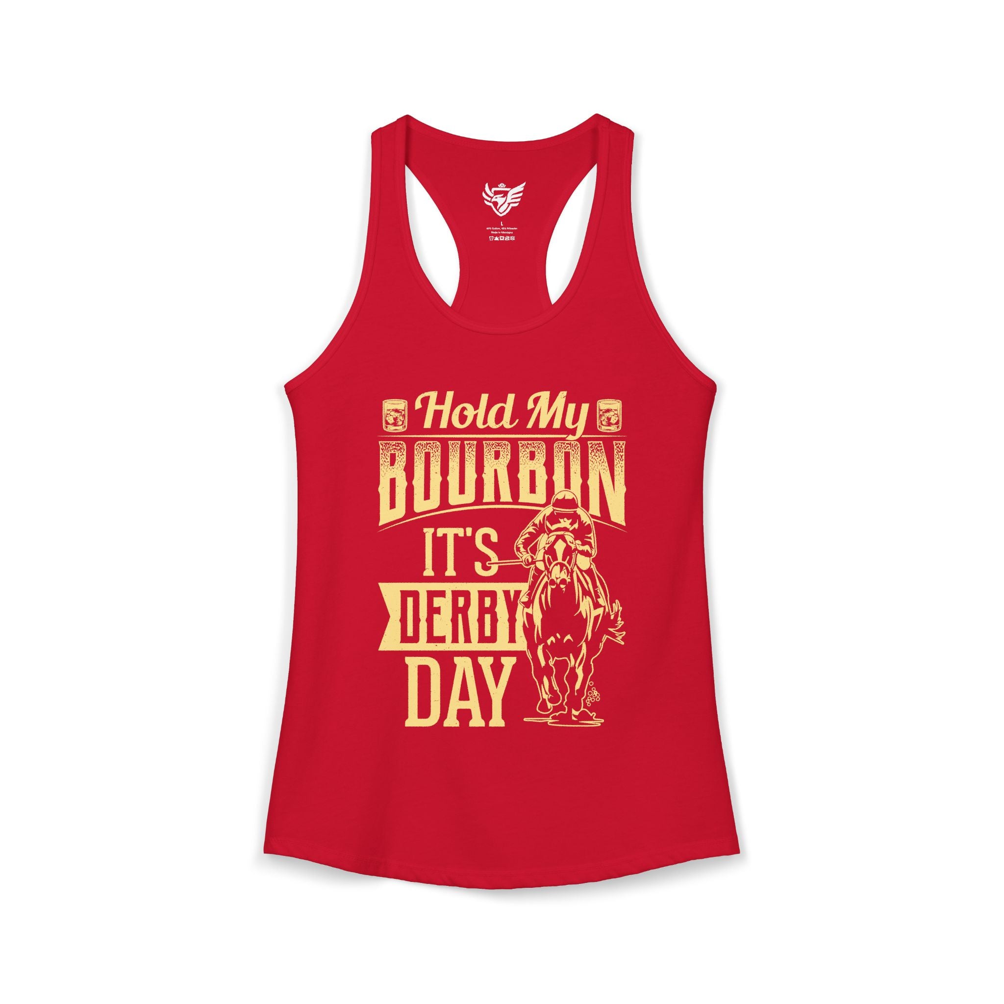 Derby Day Ideal Racerback Tank