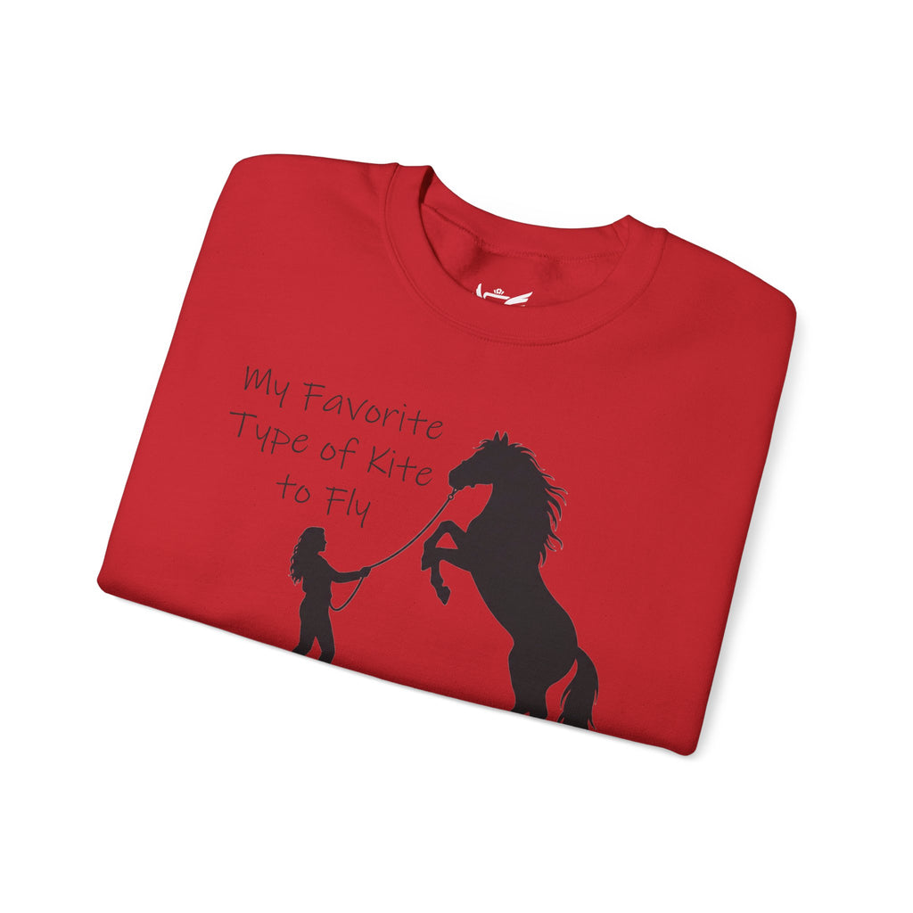 My Favorite Type of Kite Heavy Blend™ Crewneck Sweatshirt