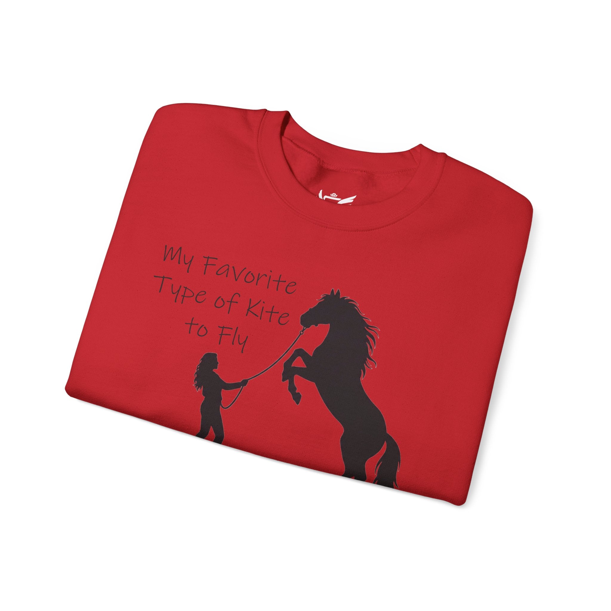 My Favorite Type of Kite Heavy Blend™ Crewneck Sweatshirt