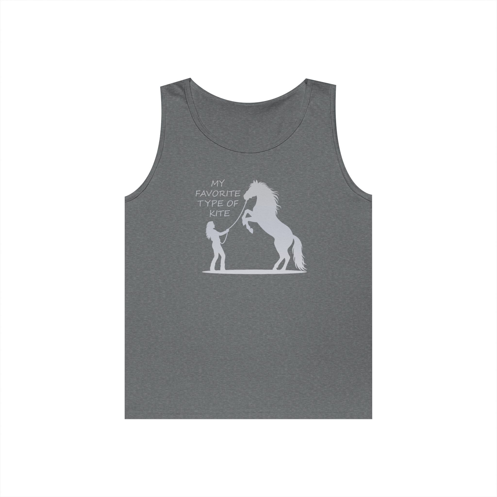 My Favorite Type of Kite Heavy Cotton Tank Top