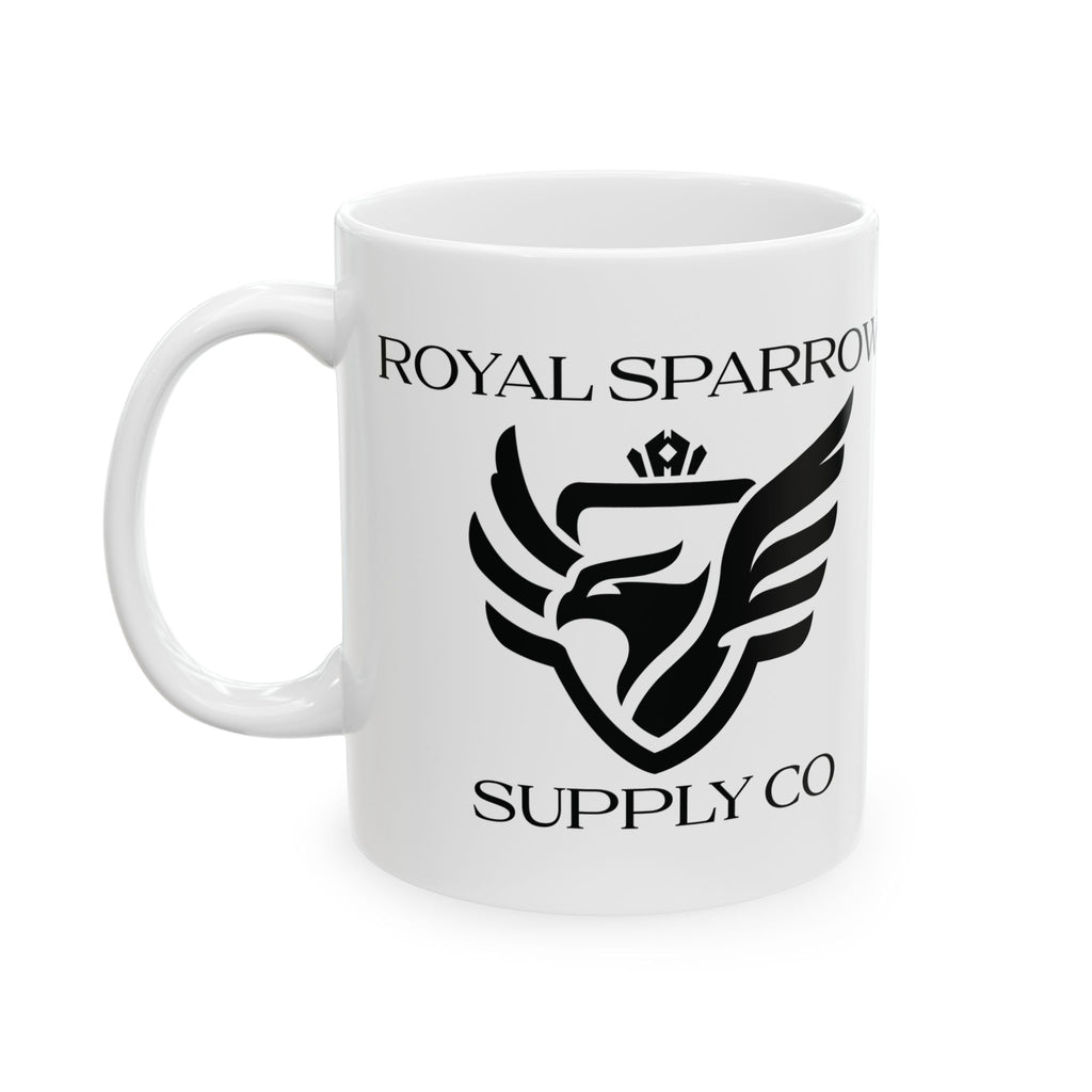 Royal Sparrow Ceramic Mug, (11oz, 15oz)