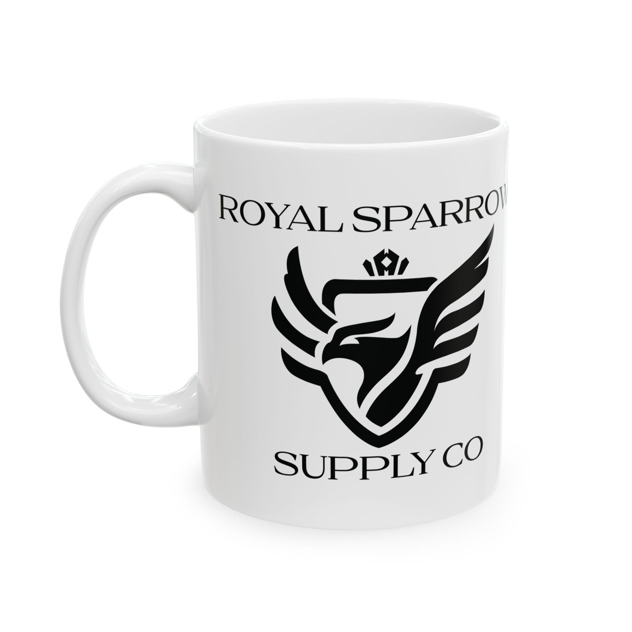 Royal Sparrow Ceramic Mug, (11oz, 15oz)