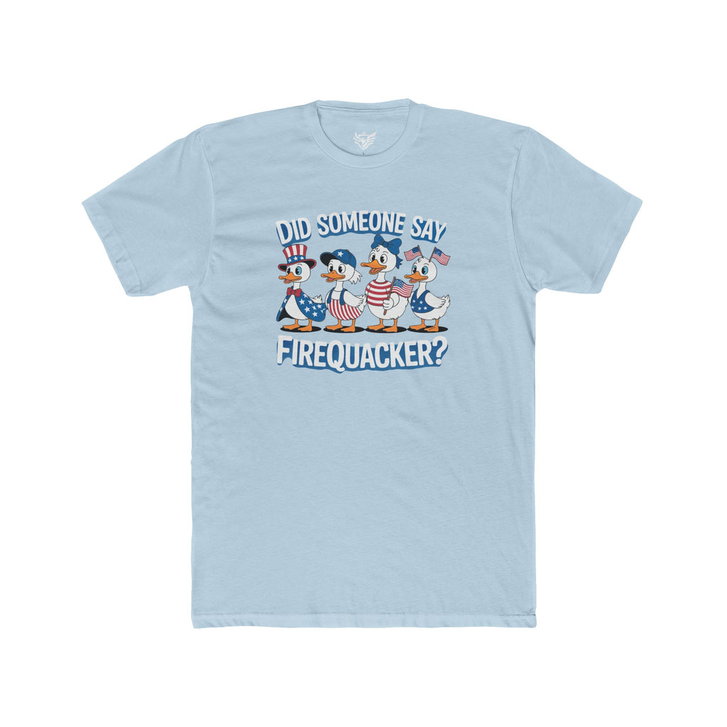 Firequackers Cotton Crew Tee