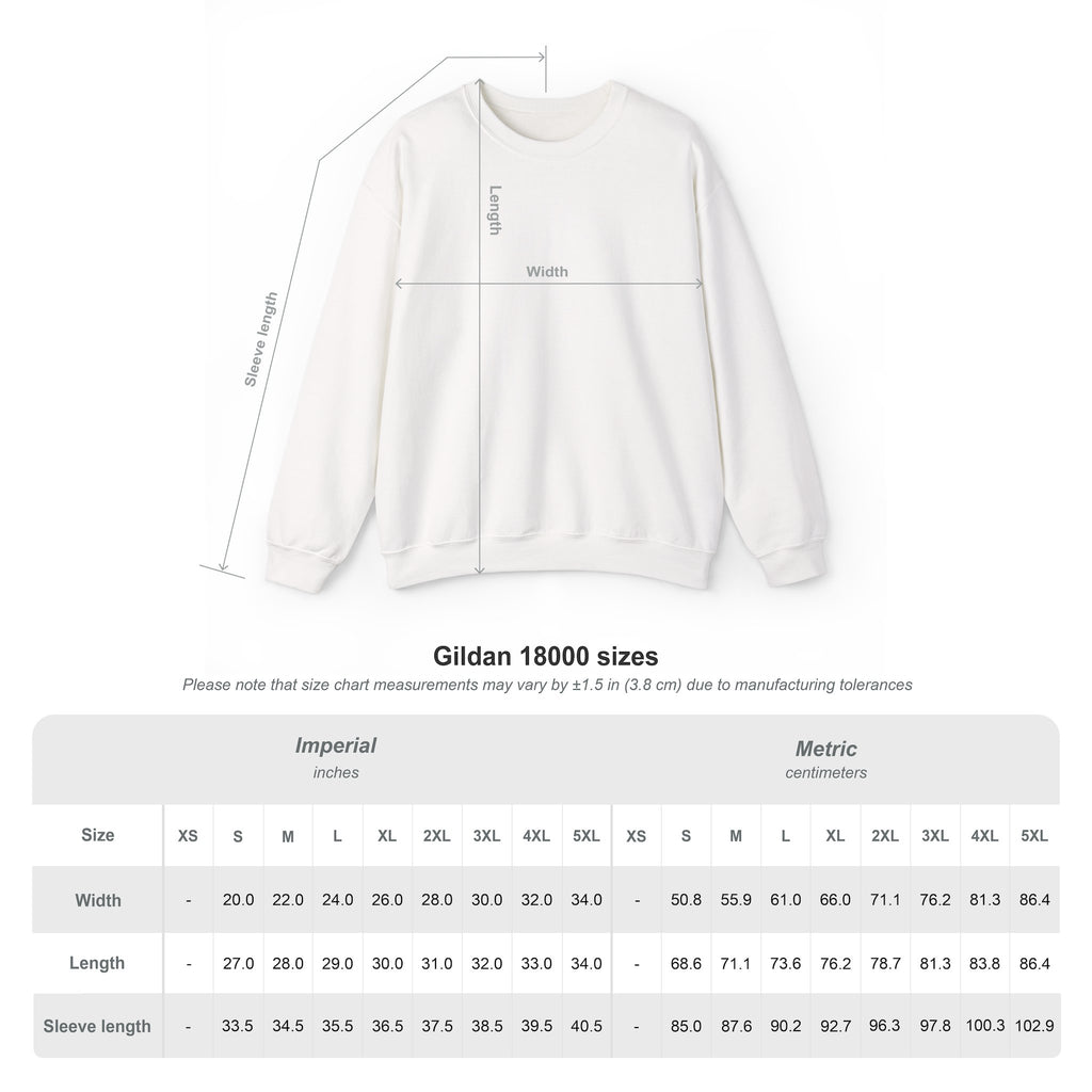 Legend 5 Star Heavy Blend™ Crewneck Sweatshirt
