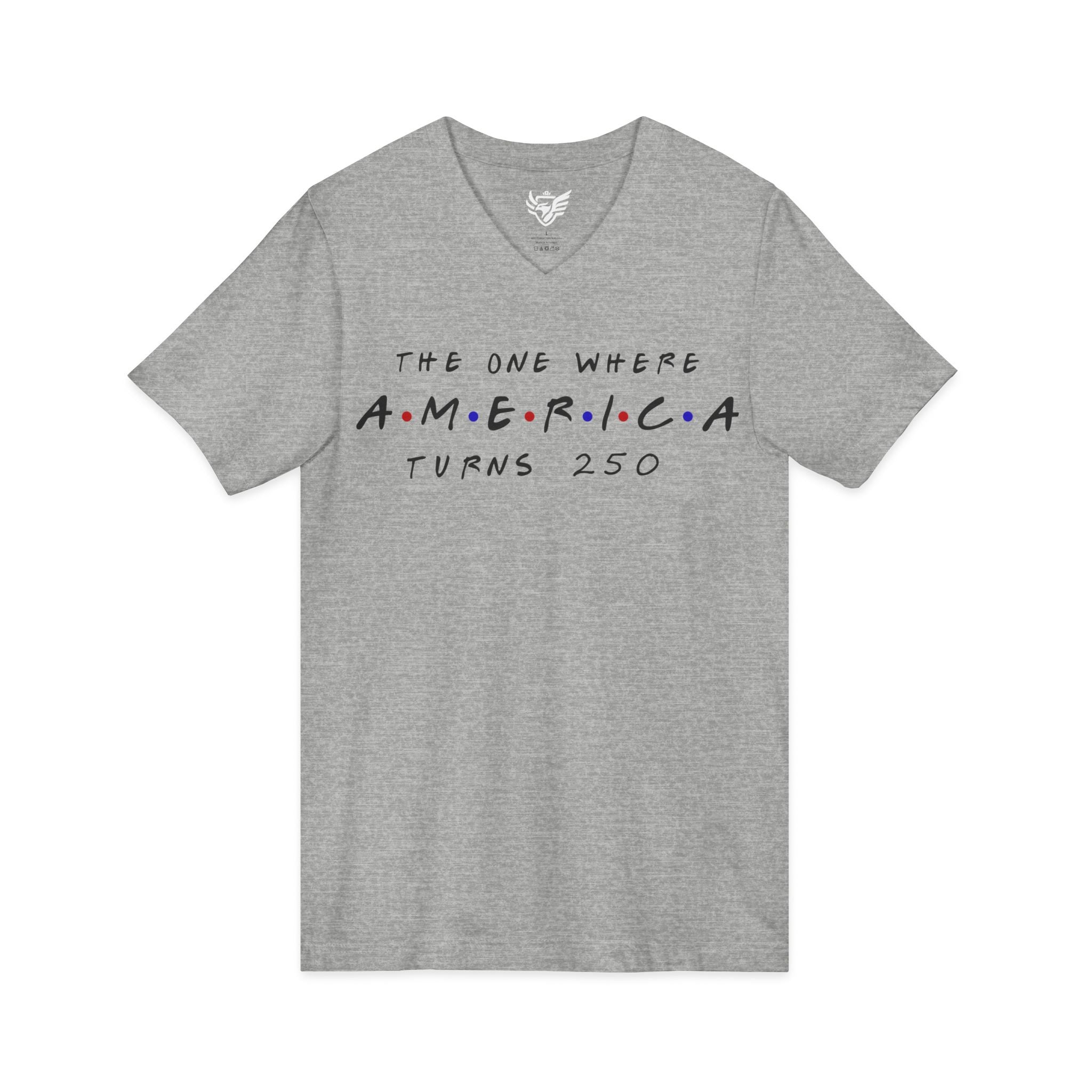 The One Where Jersey Short Sleeve V-Neck Tee