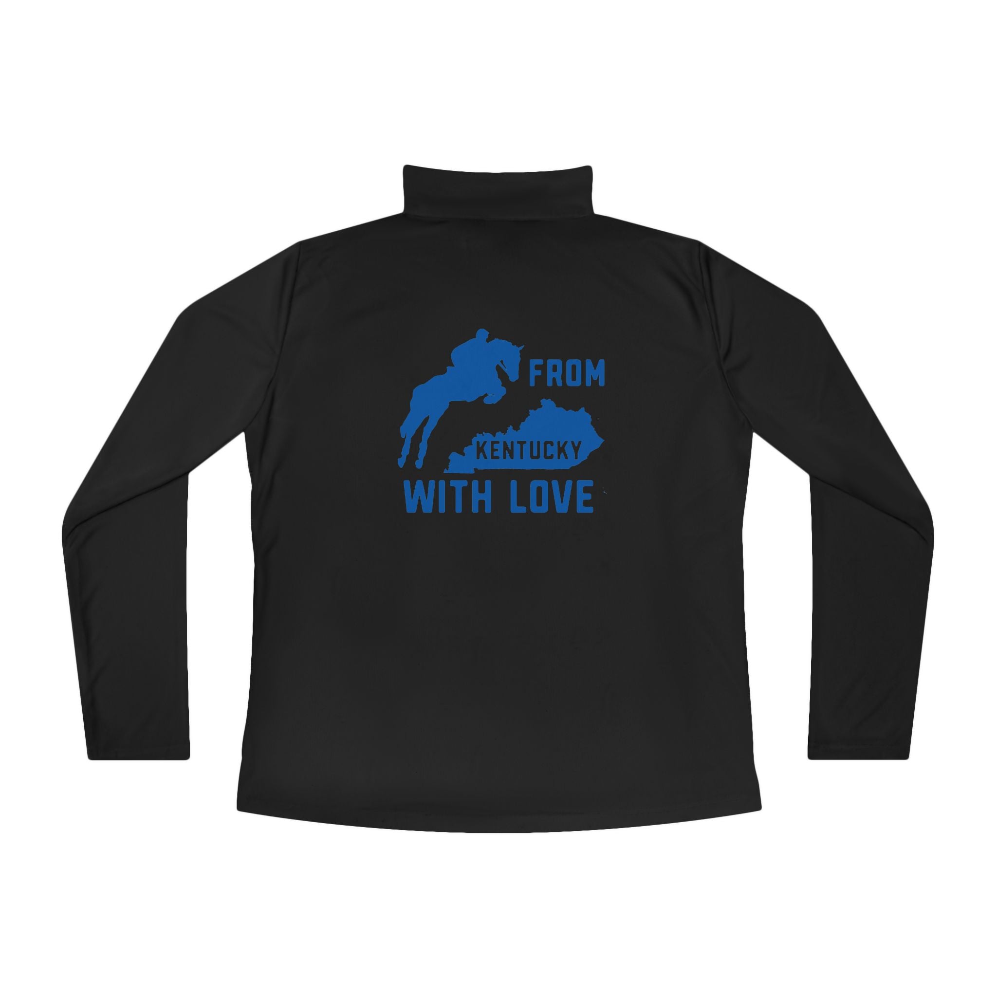 Ladies KY with Love Quarter-Zip Pullover