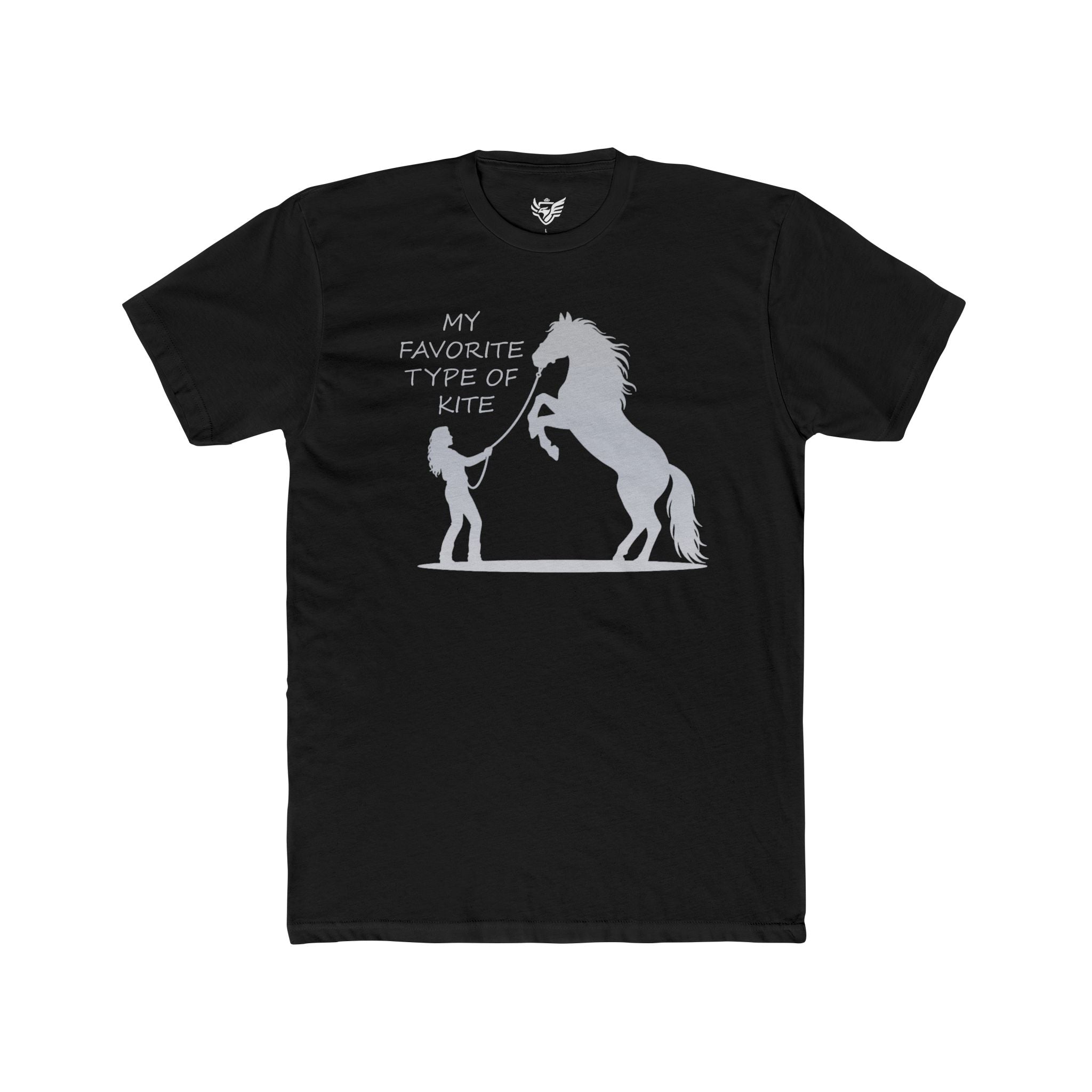 My Favorite Type of Kite Cotton Crew Tee