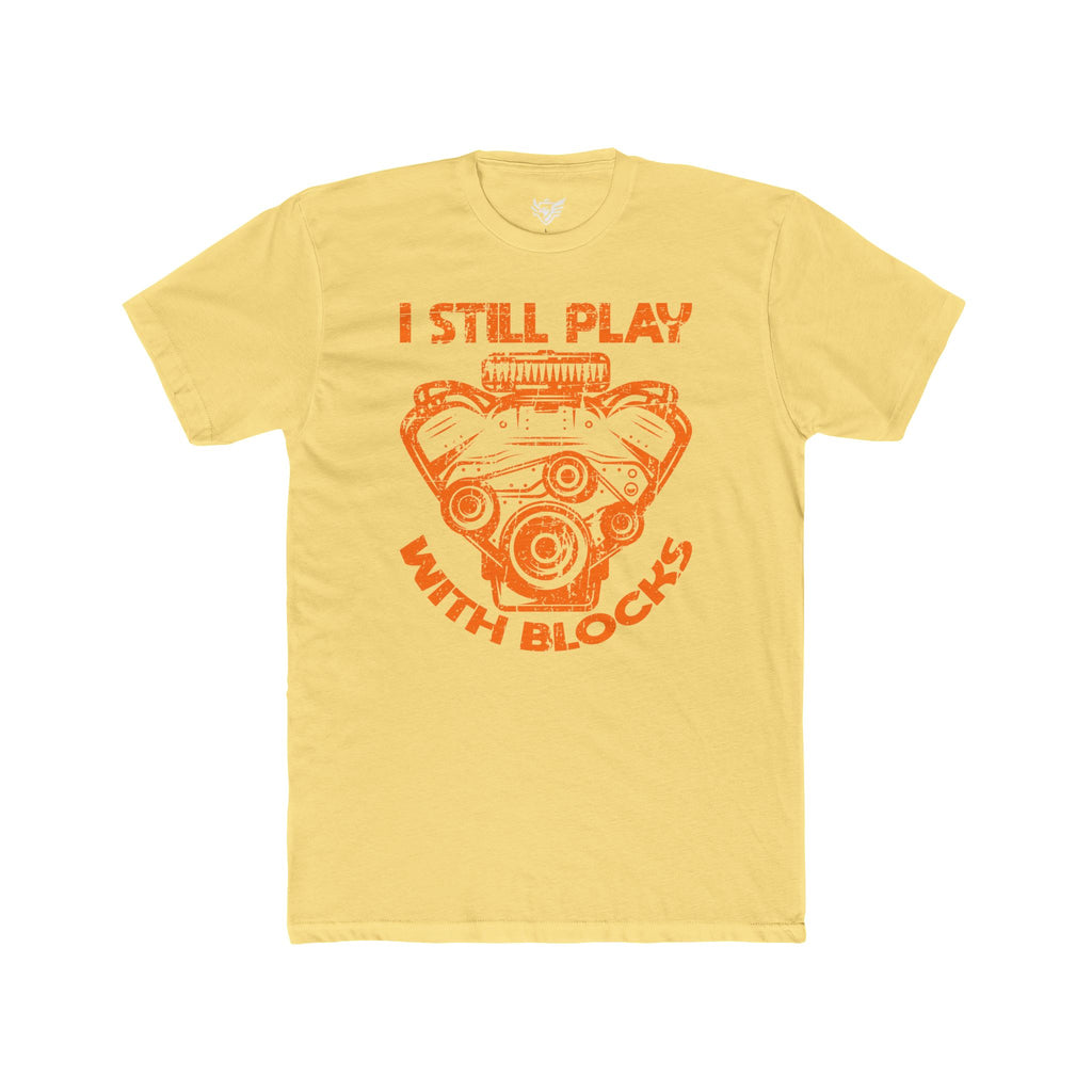 Engine Block Cotton Crew Tee