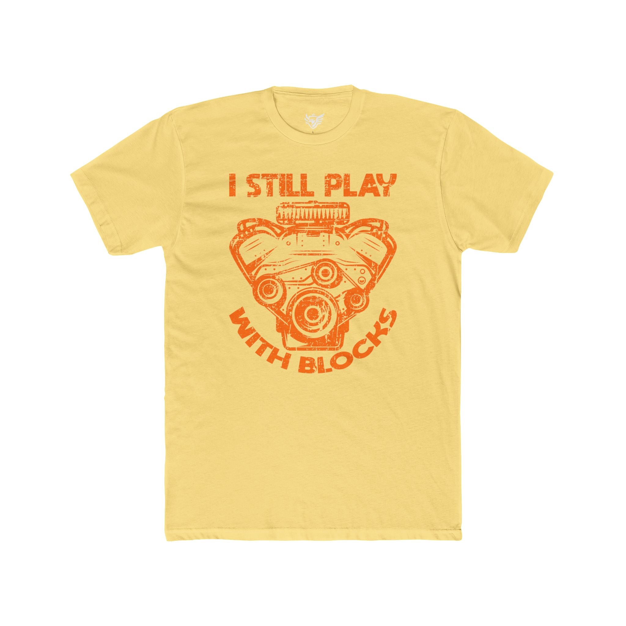 Engine Block Cotton Crew Tee