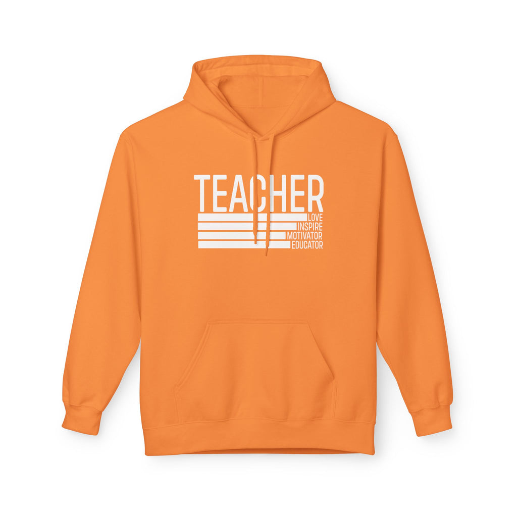 Teacher Midweight Softstyle Fleece Hoodie