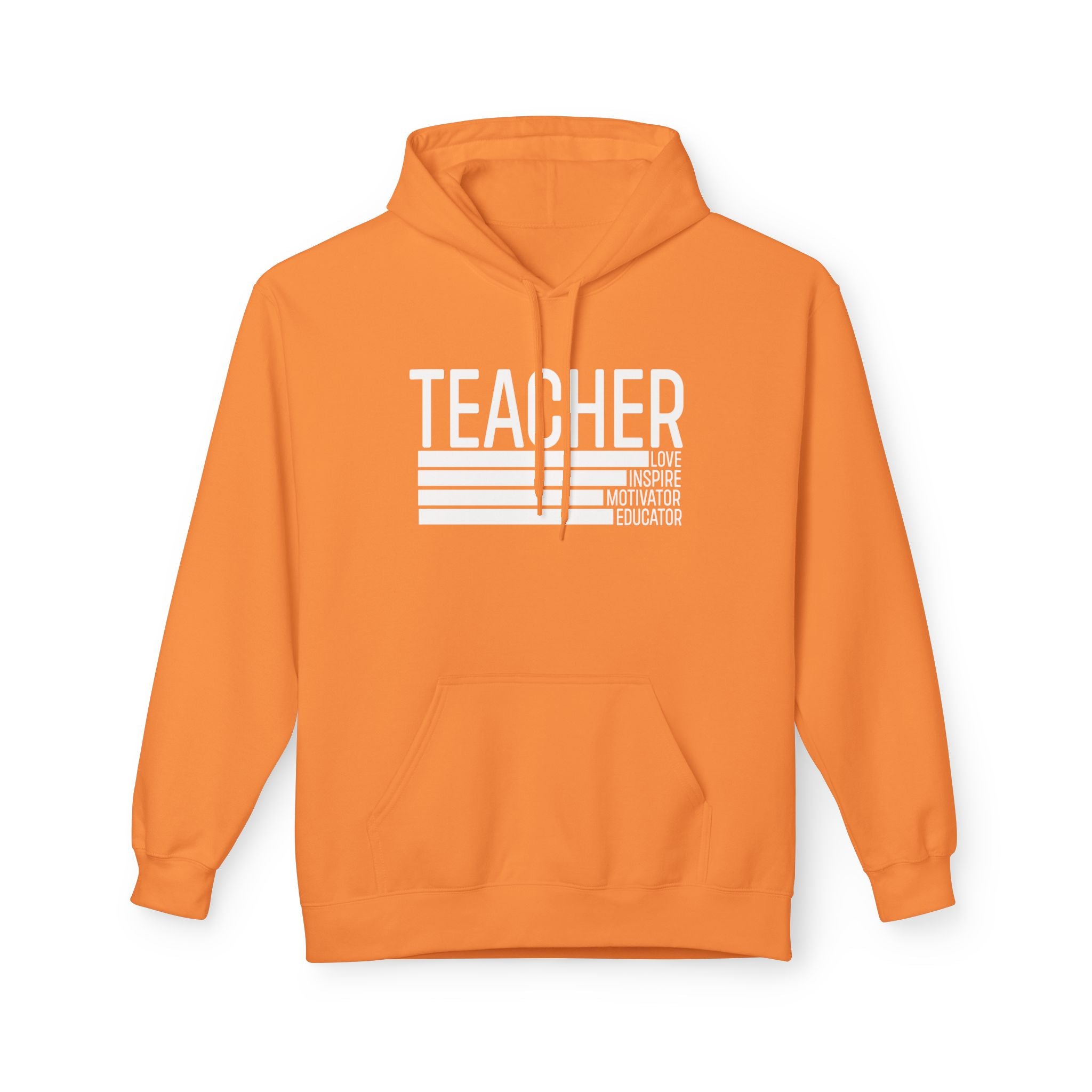 Teacher Midweight Softstyle Fleece Hoodie