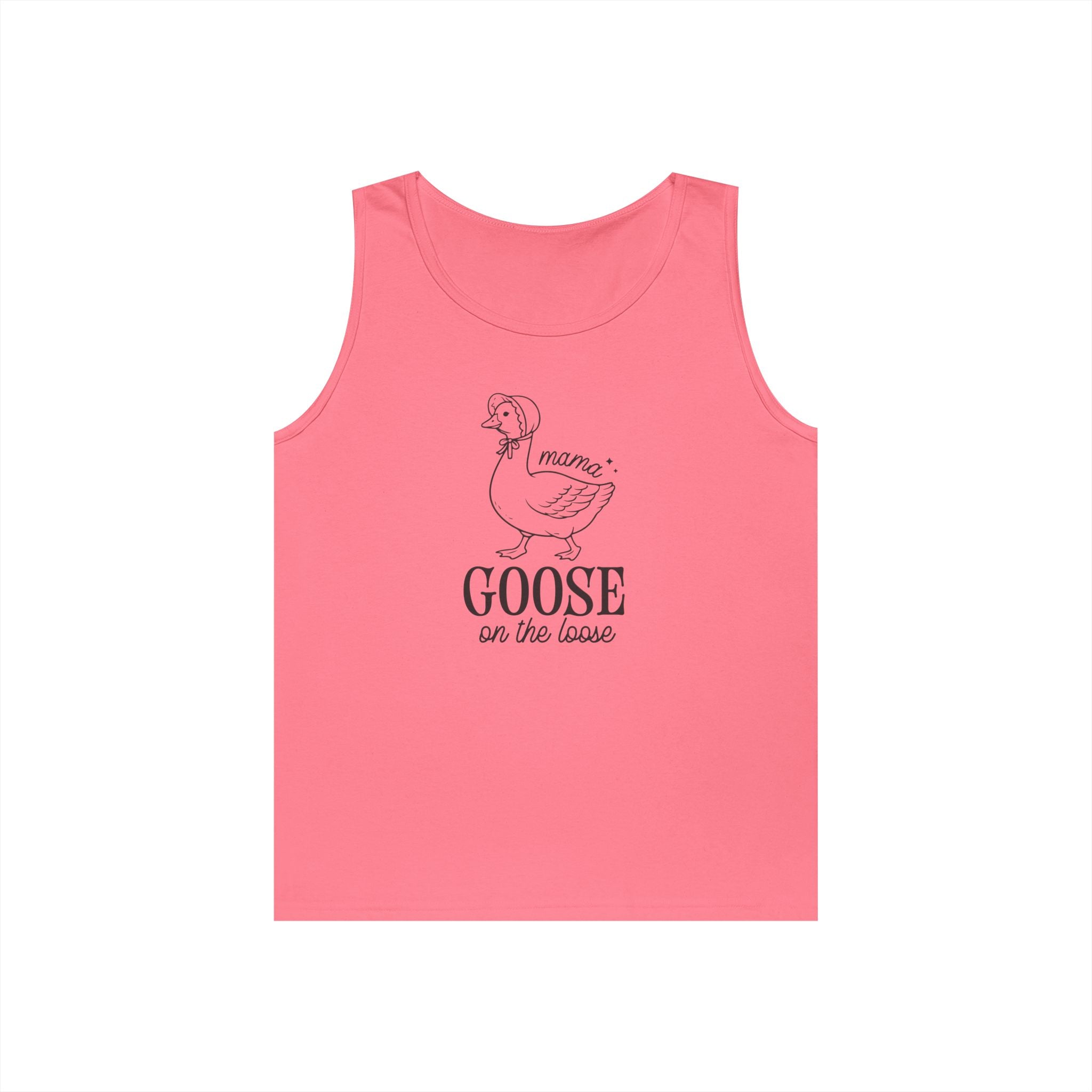 Mama Goose on the Loose Heavy Cotton Tank Top