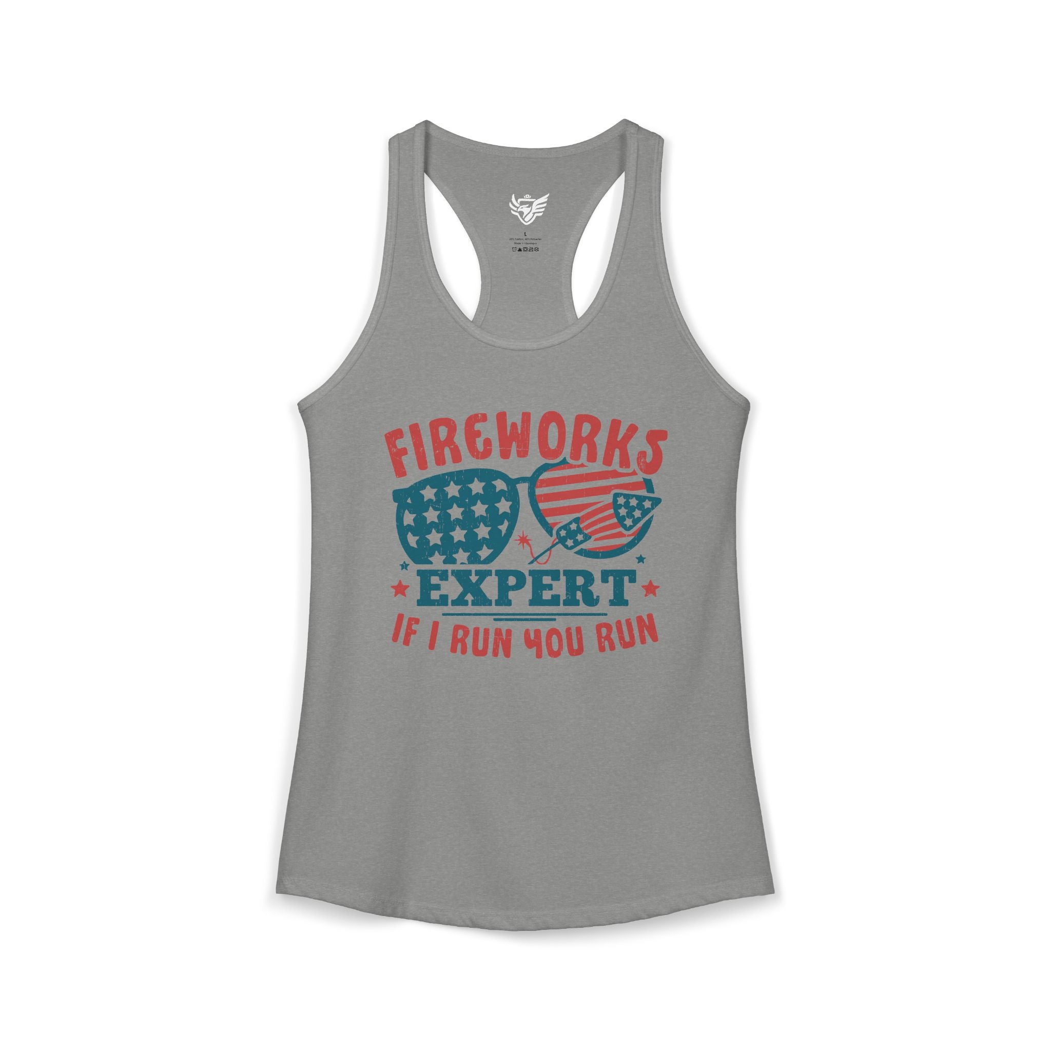 Fireworks Expert Ideal Racerback Tank