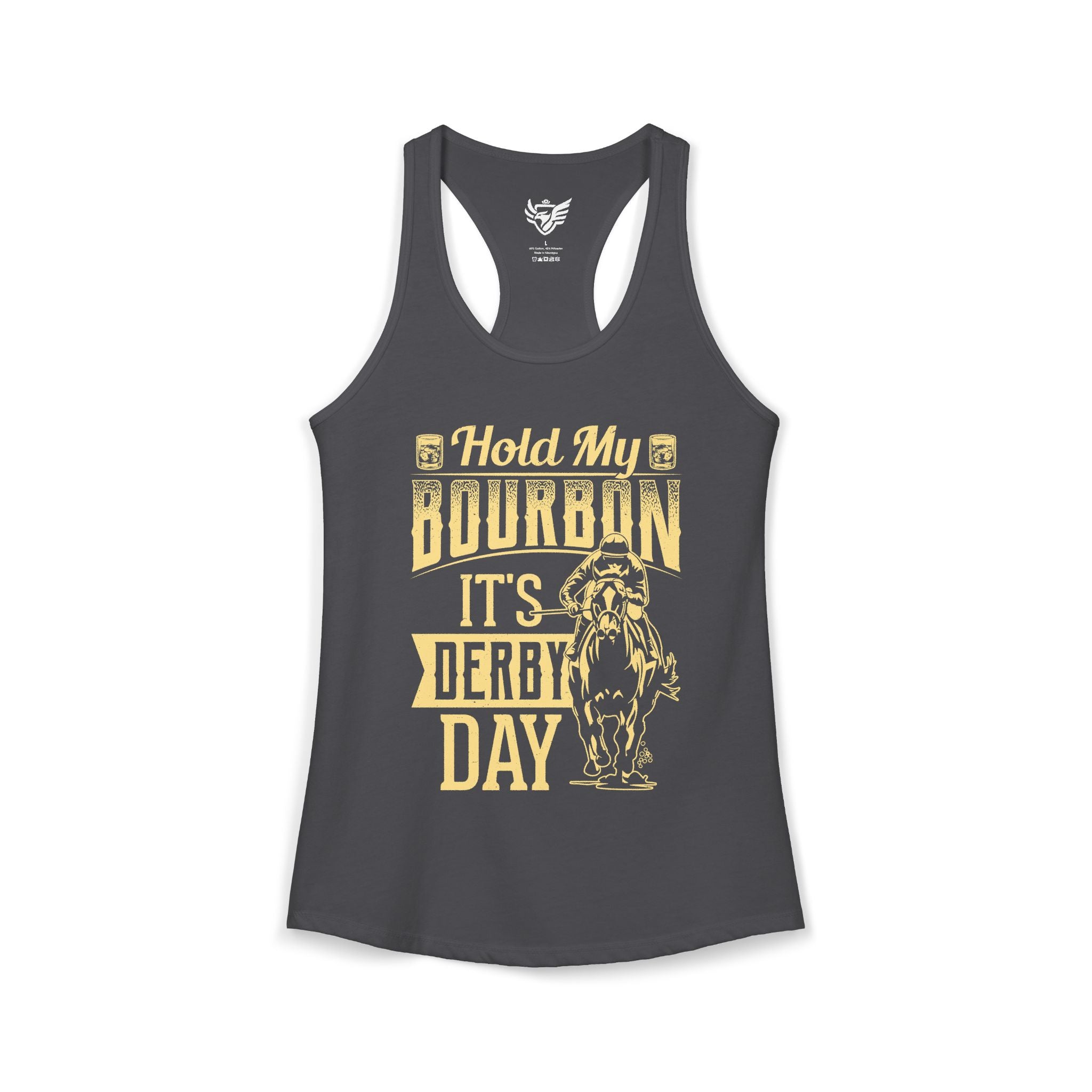 Derby Day Ideal Racerback Tank