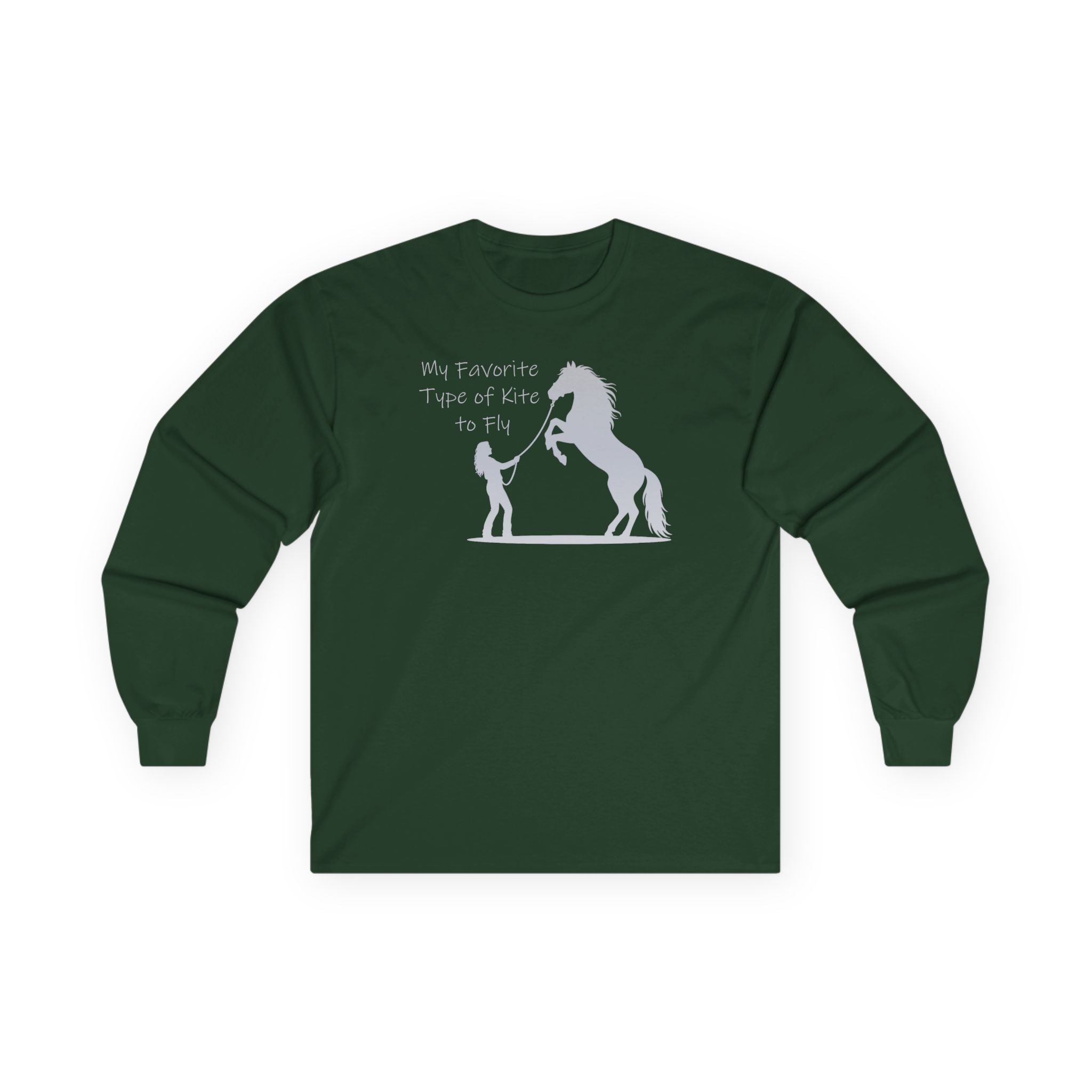 My Favorite Type of Kite Cotton Long Sleeve Tee