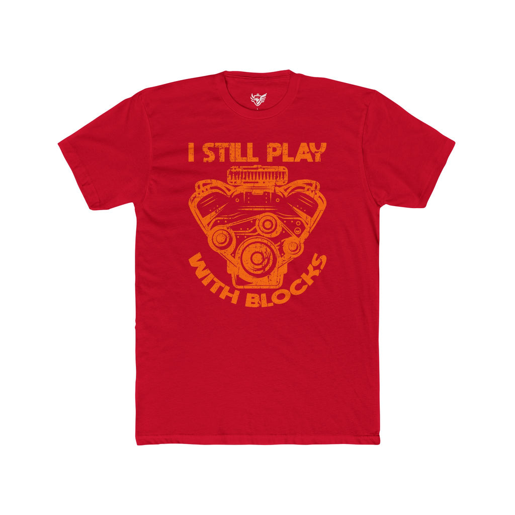 Engine Block Cotton Crew Tee