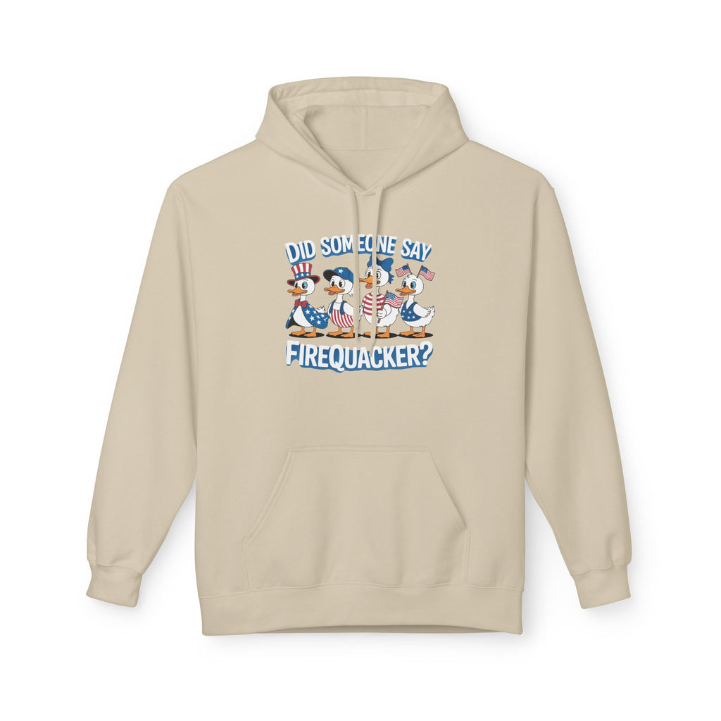 Firequackers Midweight Softstyle Fleece Hoodie
