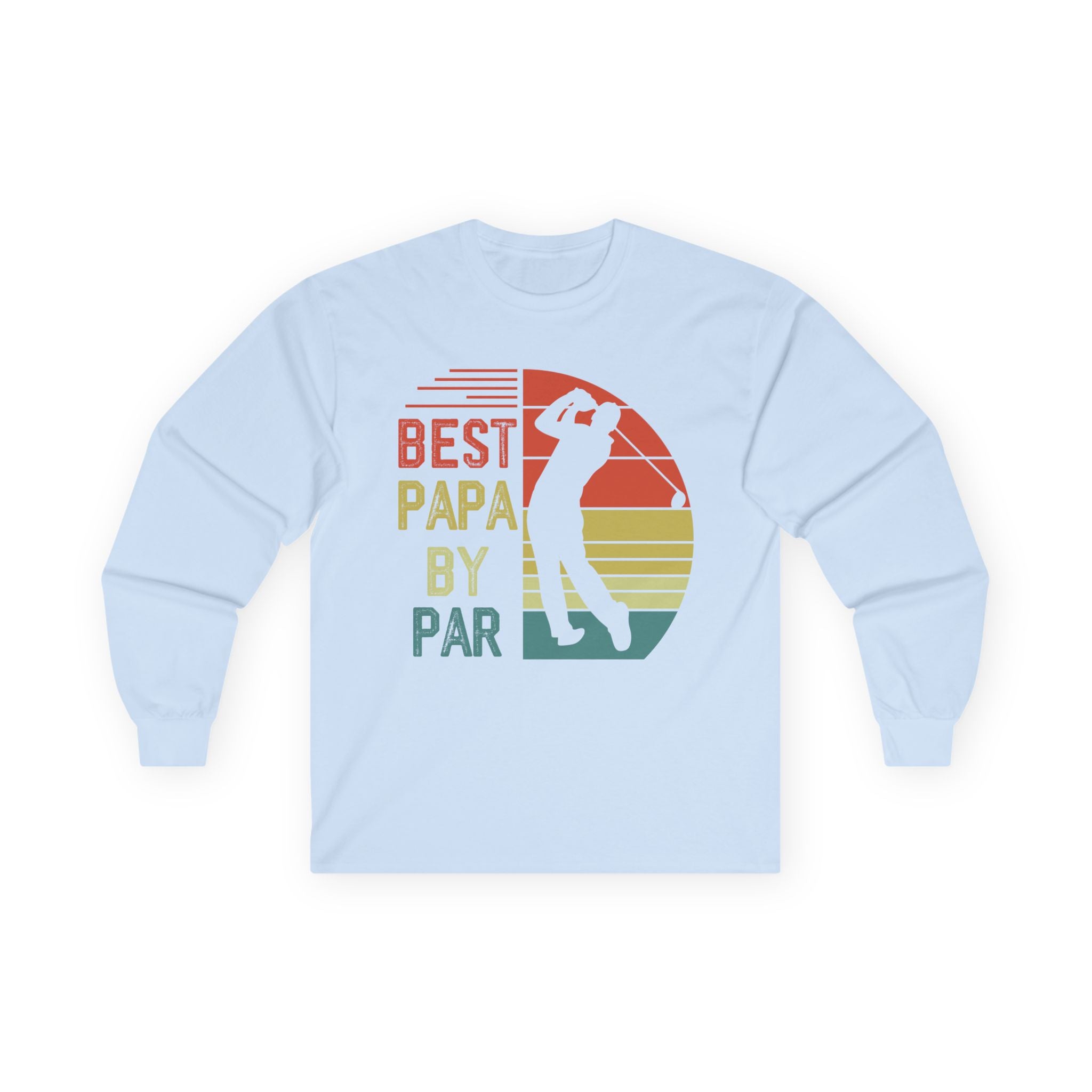 Best Papa By Par Cotton Long Sleeve Tee