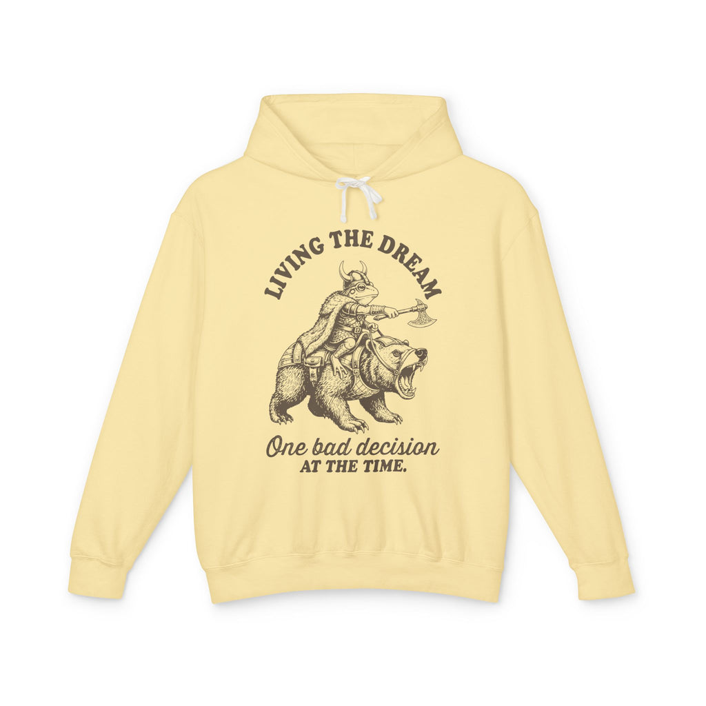 Living The Dream Lightweight Hooded Sweatshirt