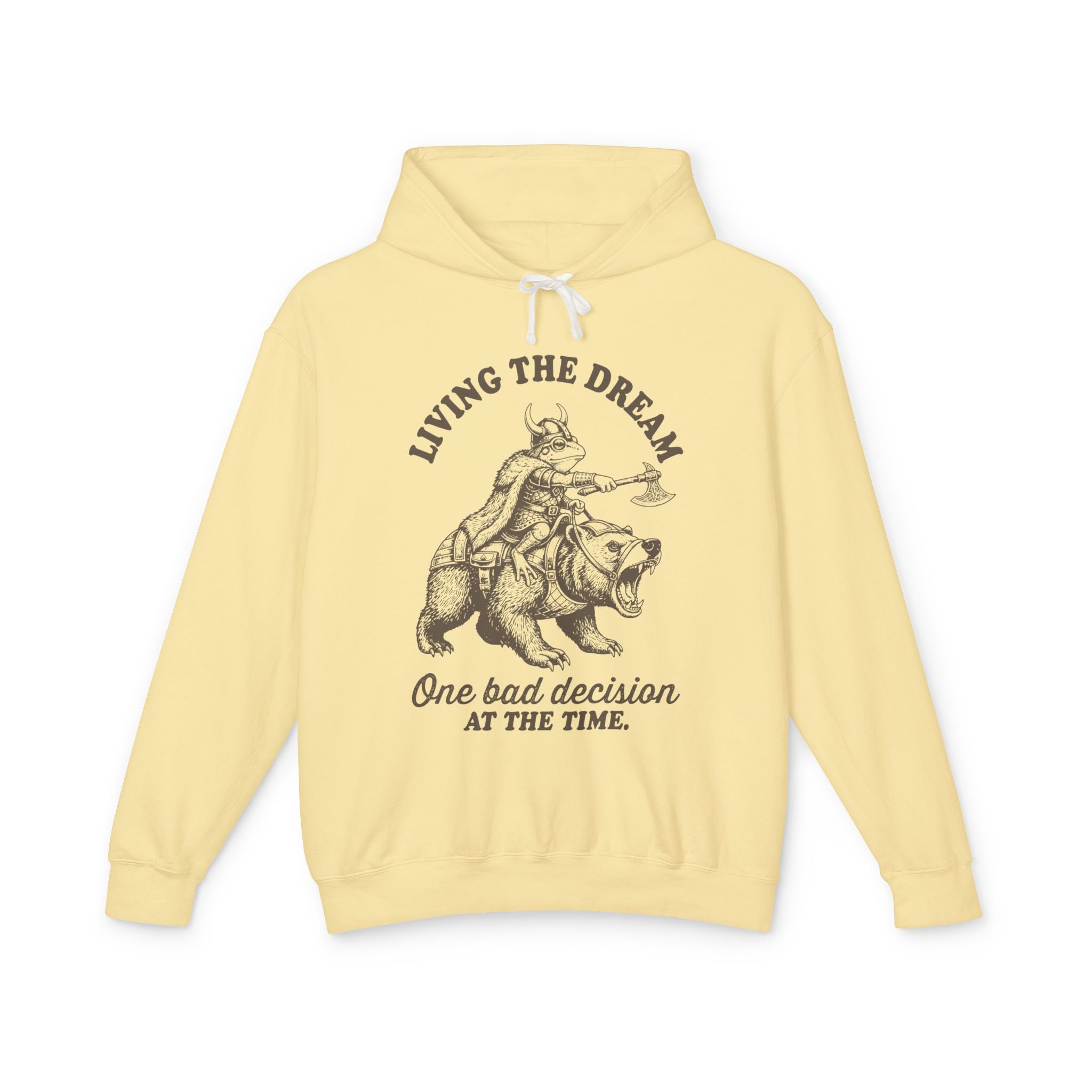 Living The Dream Lightweight Hooded Sweatshirt