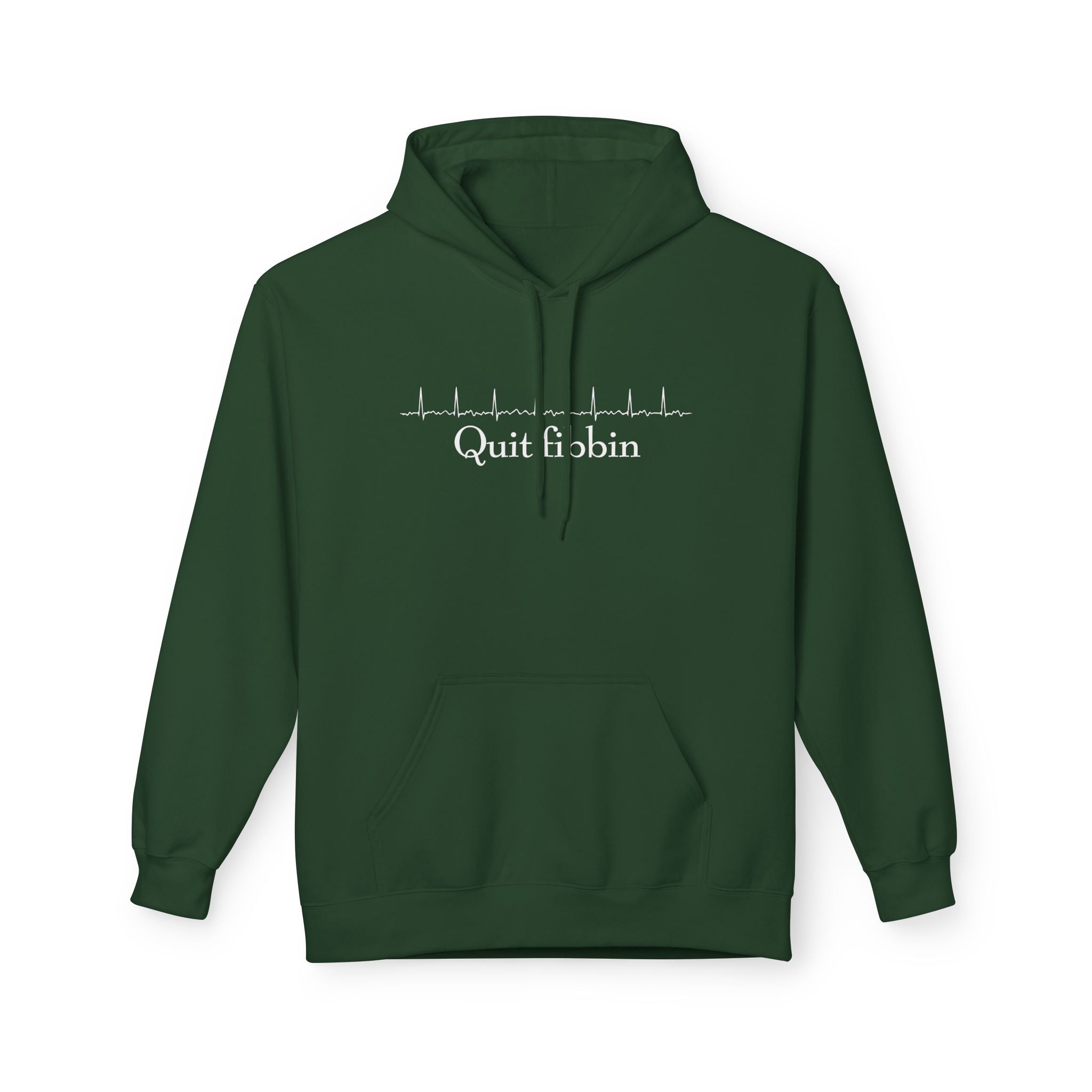 Quit Fibbin' Midweight Softstyle Fleece Hoodie