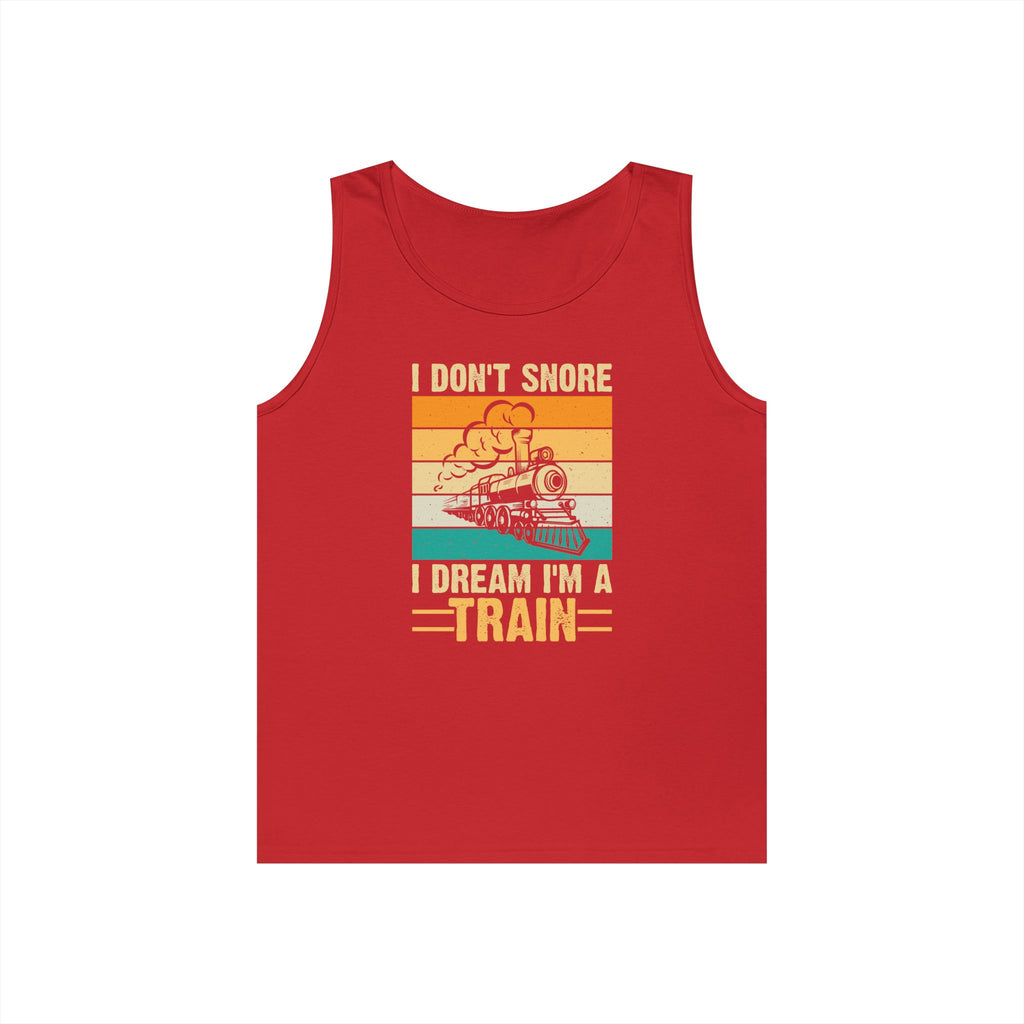 I Don't Snore Heavy Cotton Tank Top