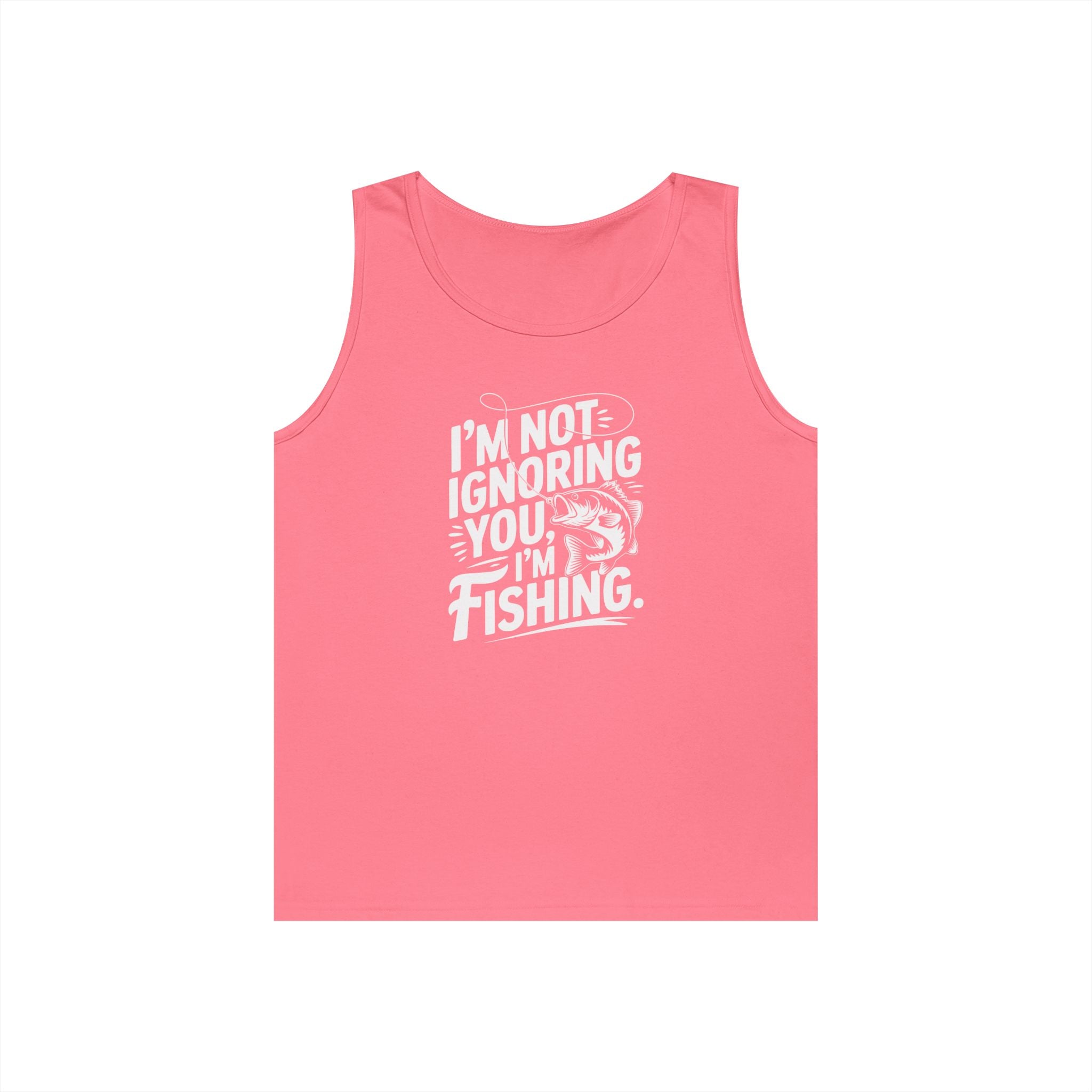 I'm Not Ignoring You Heavy Cotton Tank Top