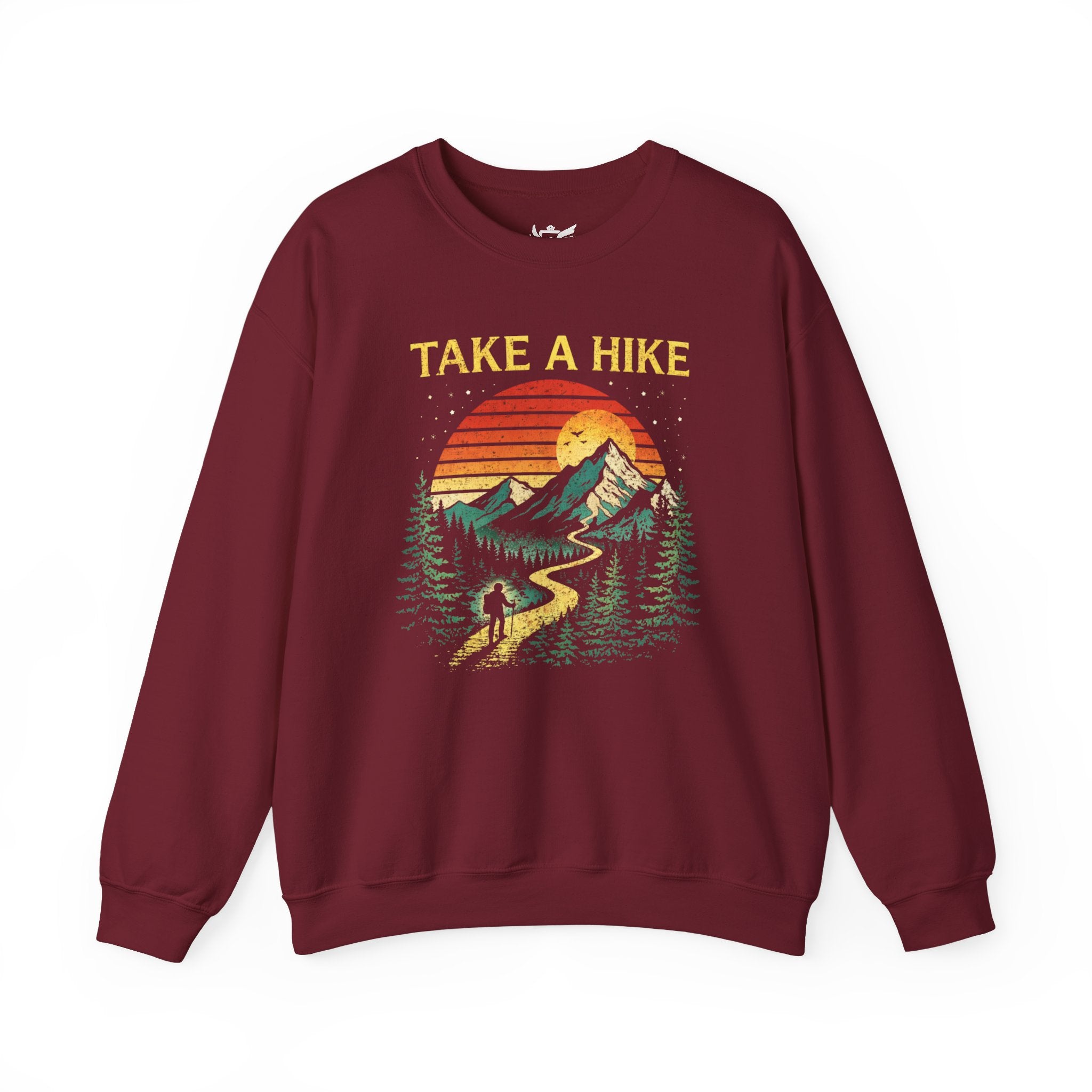 Take A Hike Heavy Blend™ Crewneck Sweatshirt