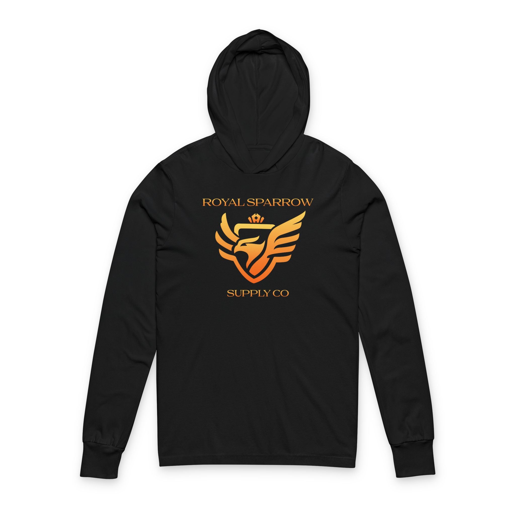 Royal Sparrow Hooded Long Sleeve Tee