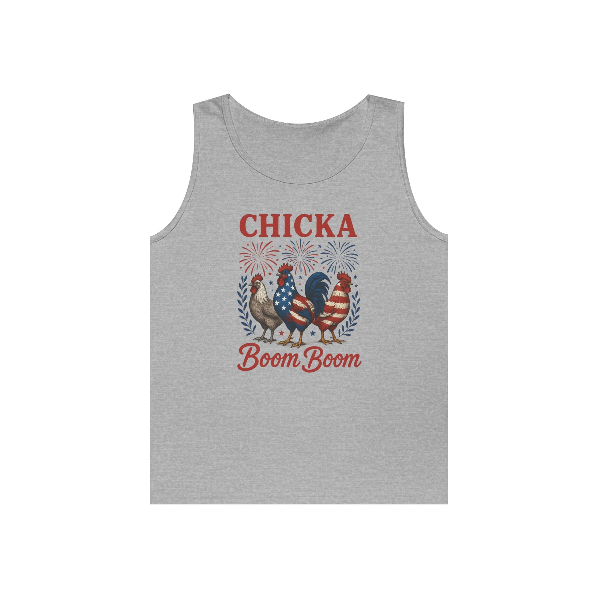 Chicka Boom Boom Heavy Cotton Tank Top