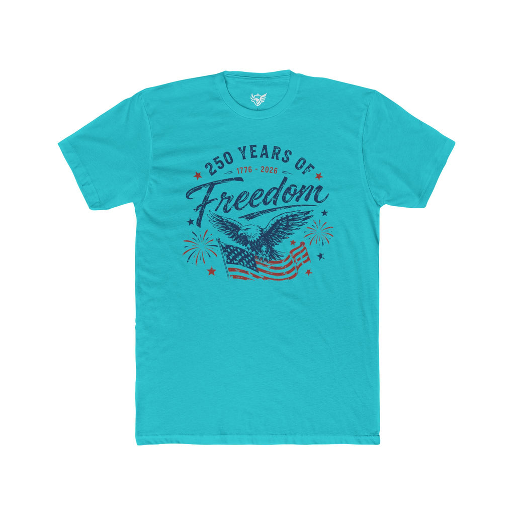 250 Years of Freedom Cotton Crew Tee
