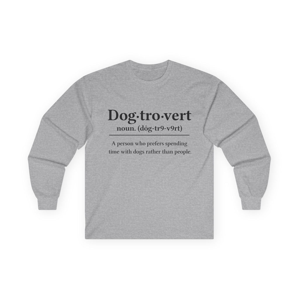 Dog-Tro-Vert Cotton Long Sleeve Tee