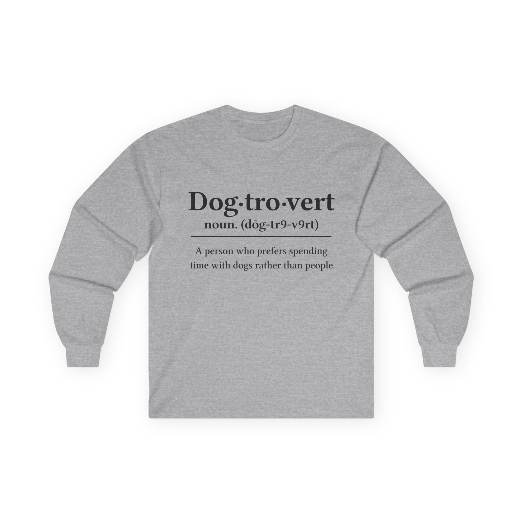 Dog-Tro-Vert Cotton Long Sleeve Tee