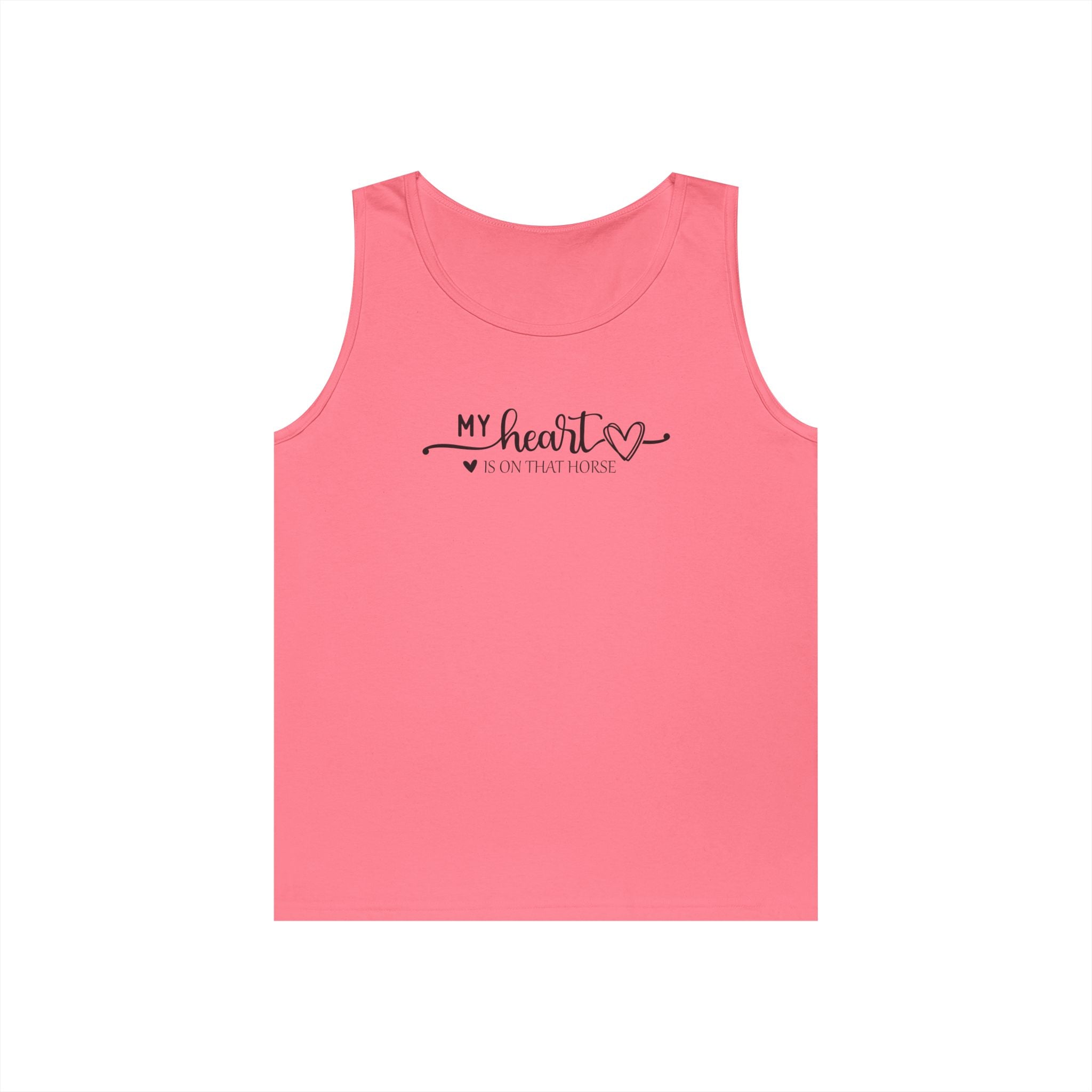 Heart on Horse Heavy Cotton Tank Top