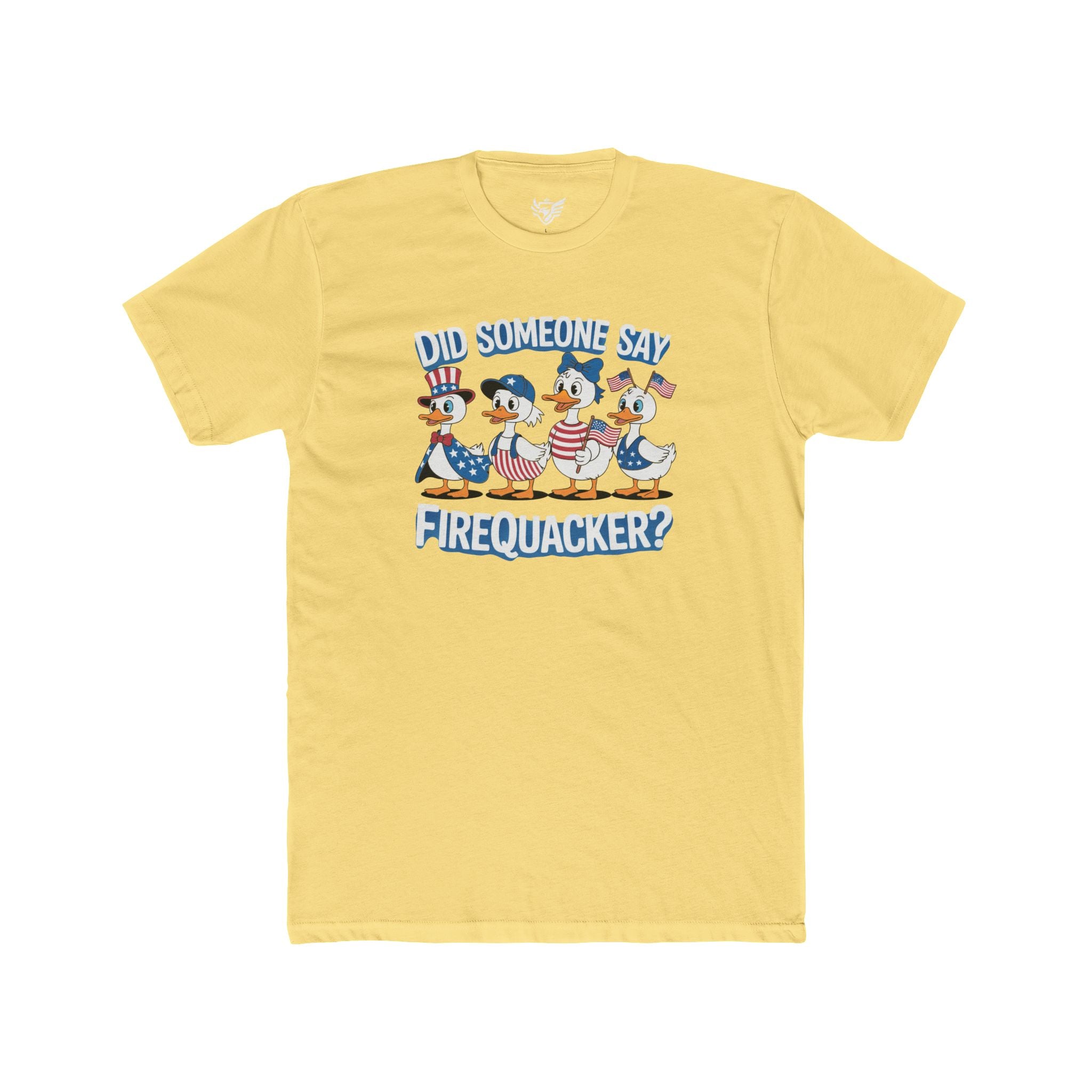 Firequackers Cotton Crew Tee