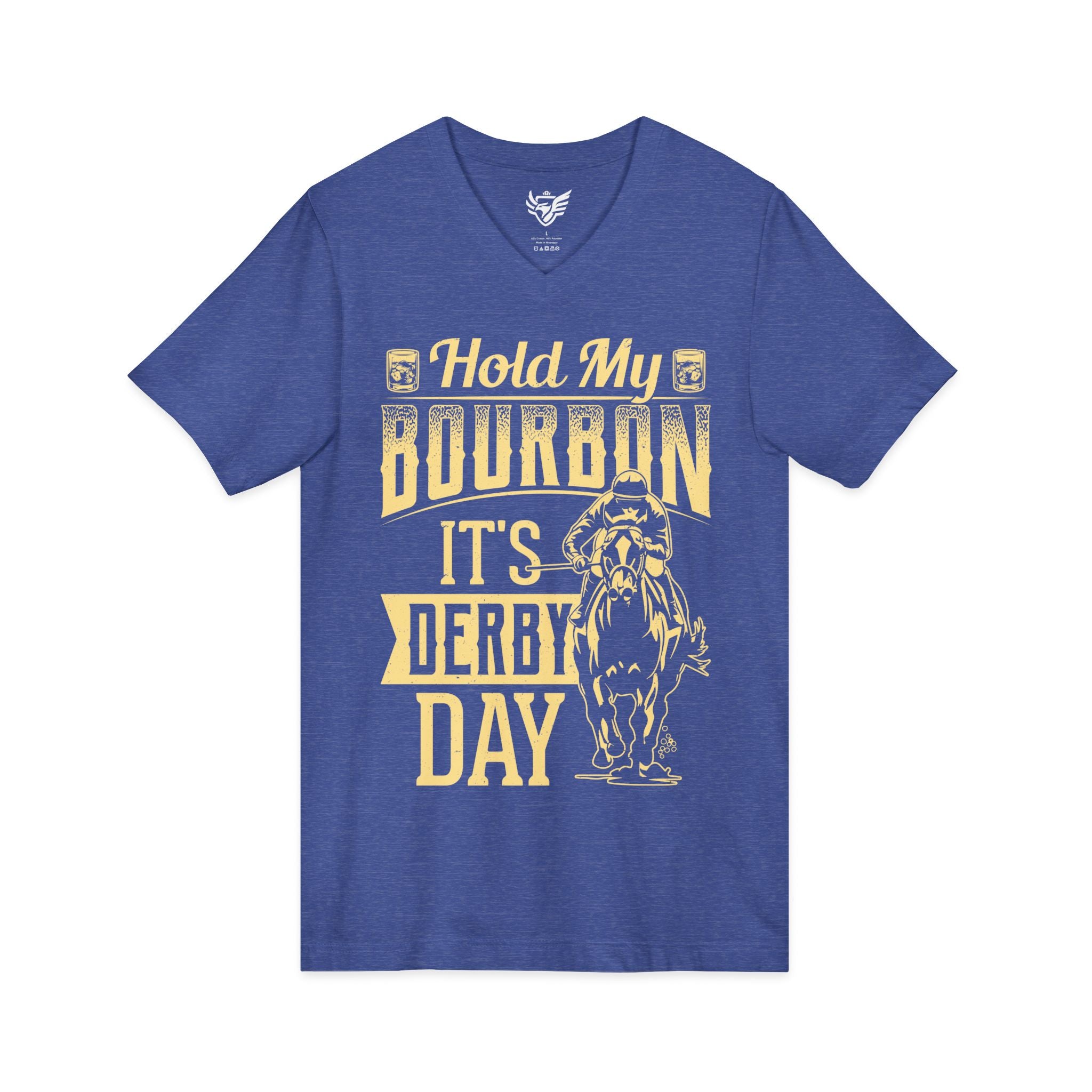 Derby Day Jersey Short Sleeve V-Neck Tee