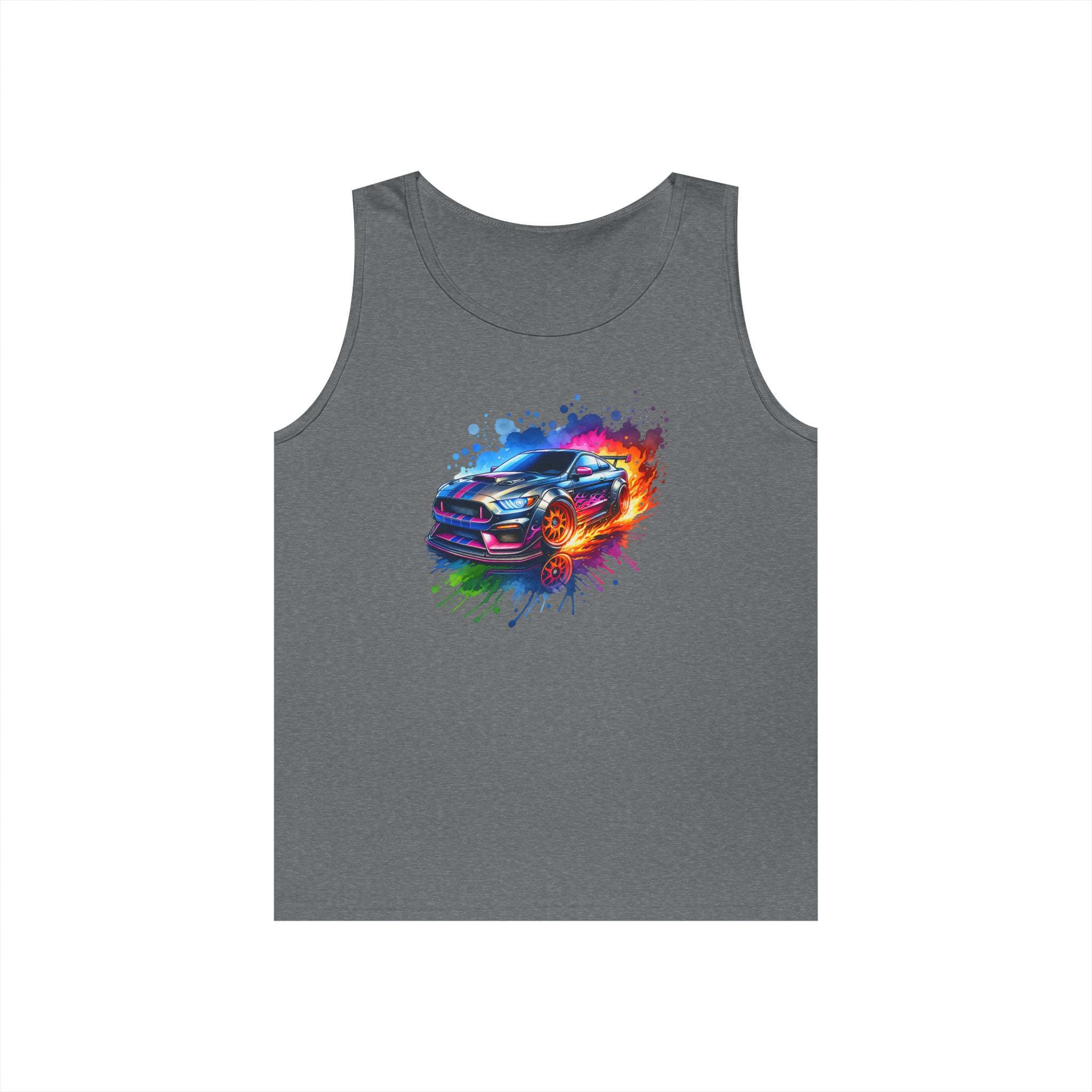 Colorblast Vroom Heavy Cotton Tank Top
