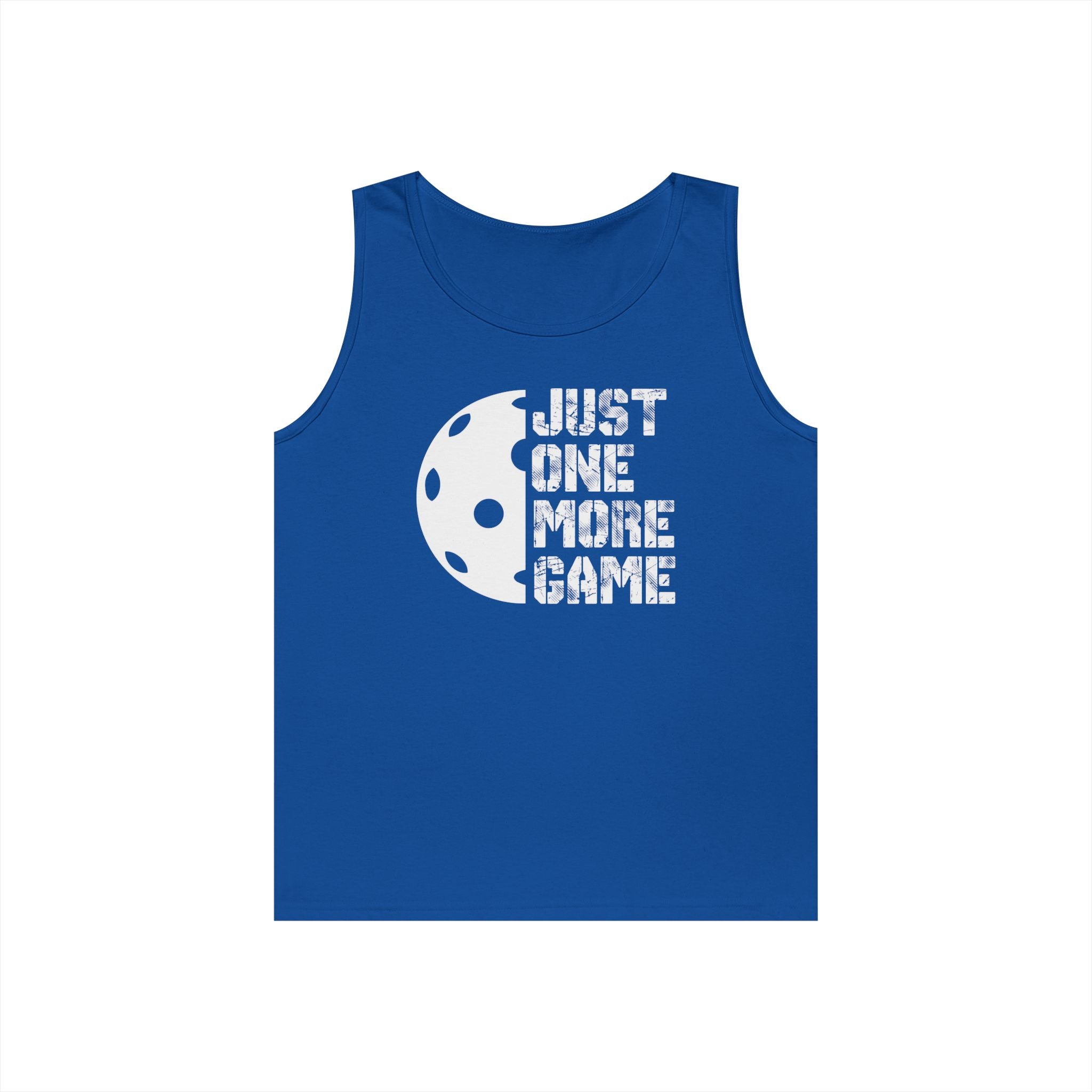 Just One More Game Heavy Cotton Tank Top