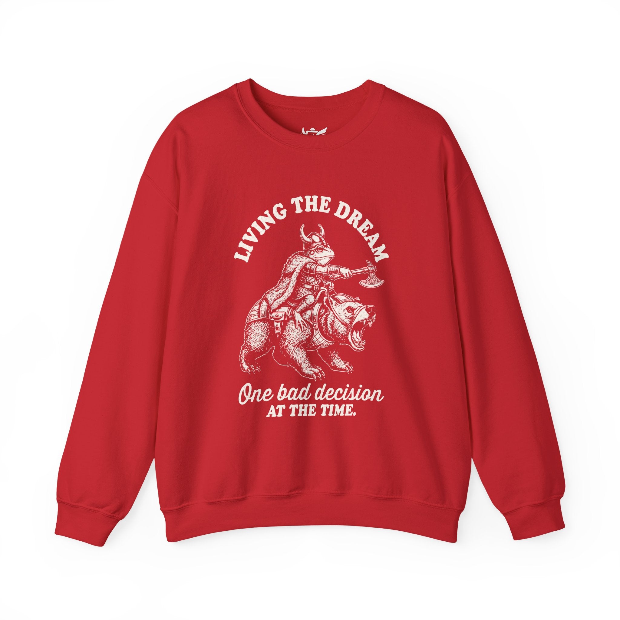 Living The Dream Heavy Blend™ Crewneck Sweatshirt